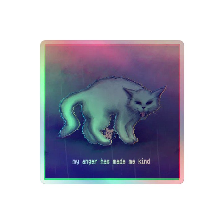 Kindness Cat Sticker (SHINY!) product image (2)