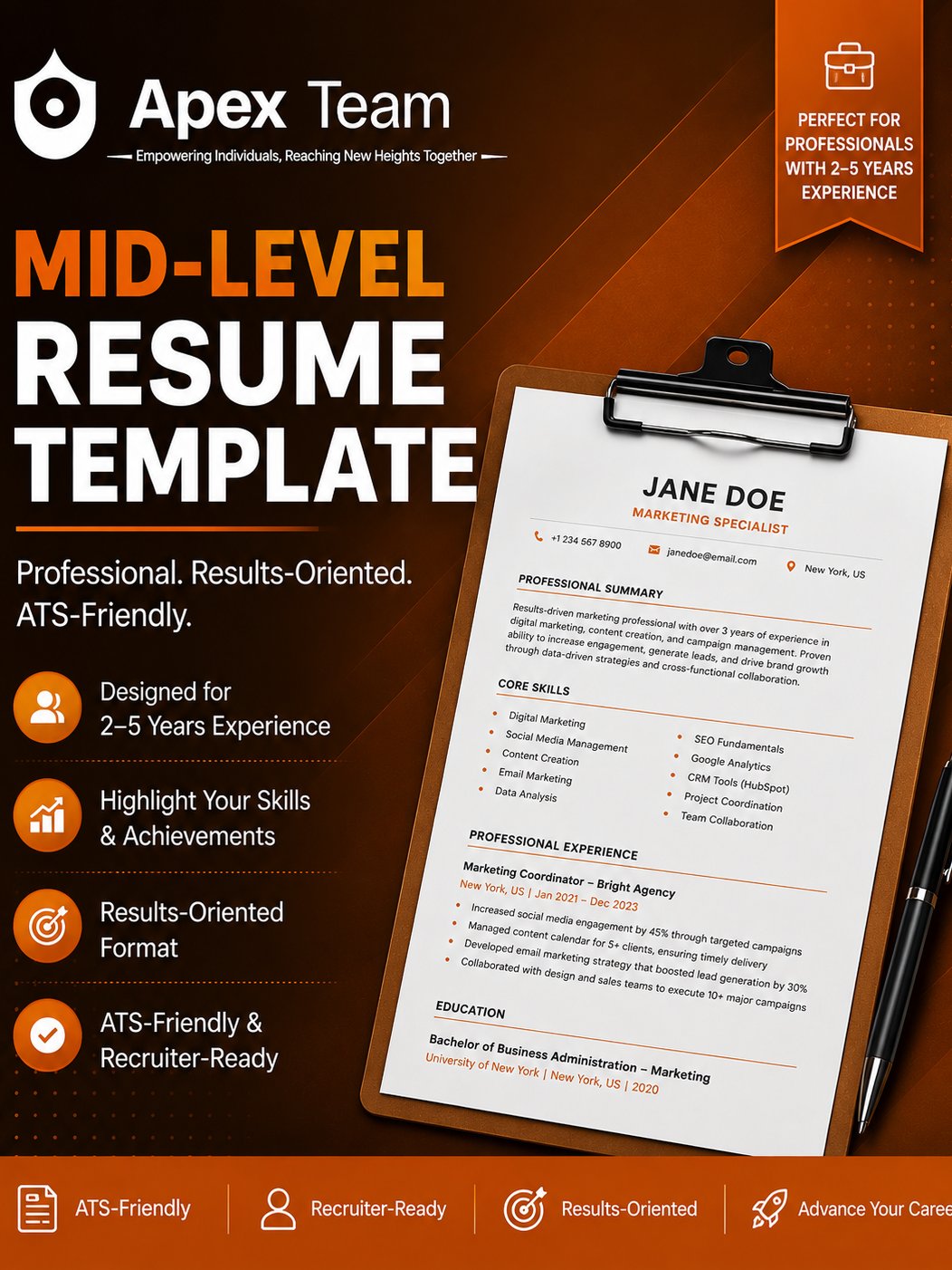 MID Level Resume Toolkit product image (2)