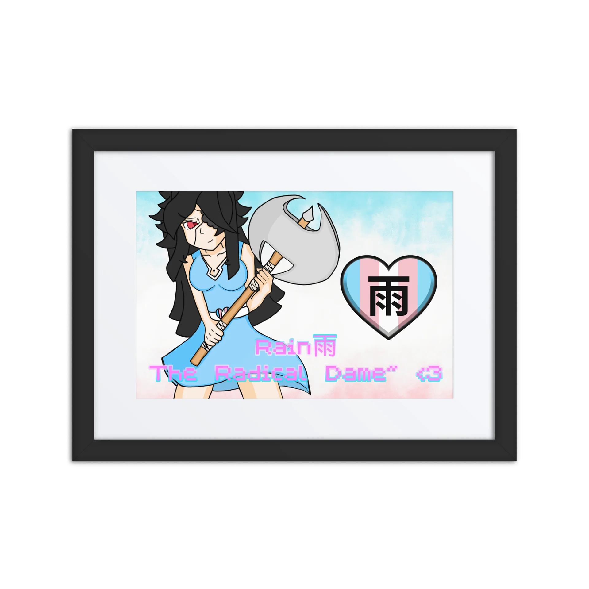 Rain雨, The Radical Dame Poster product image (1)