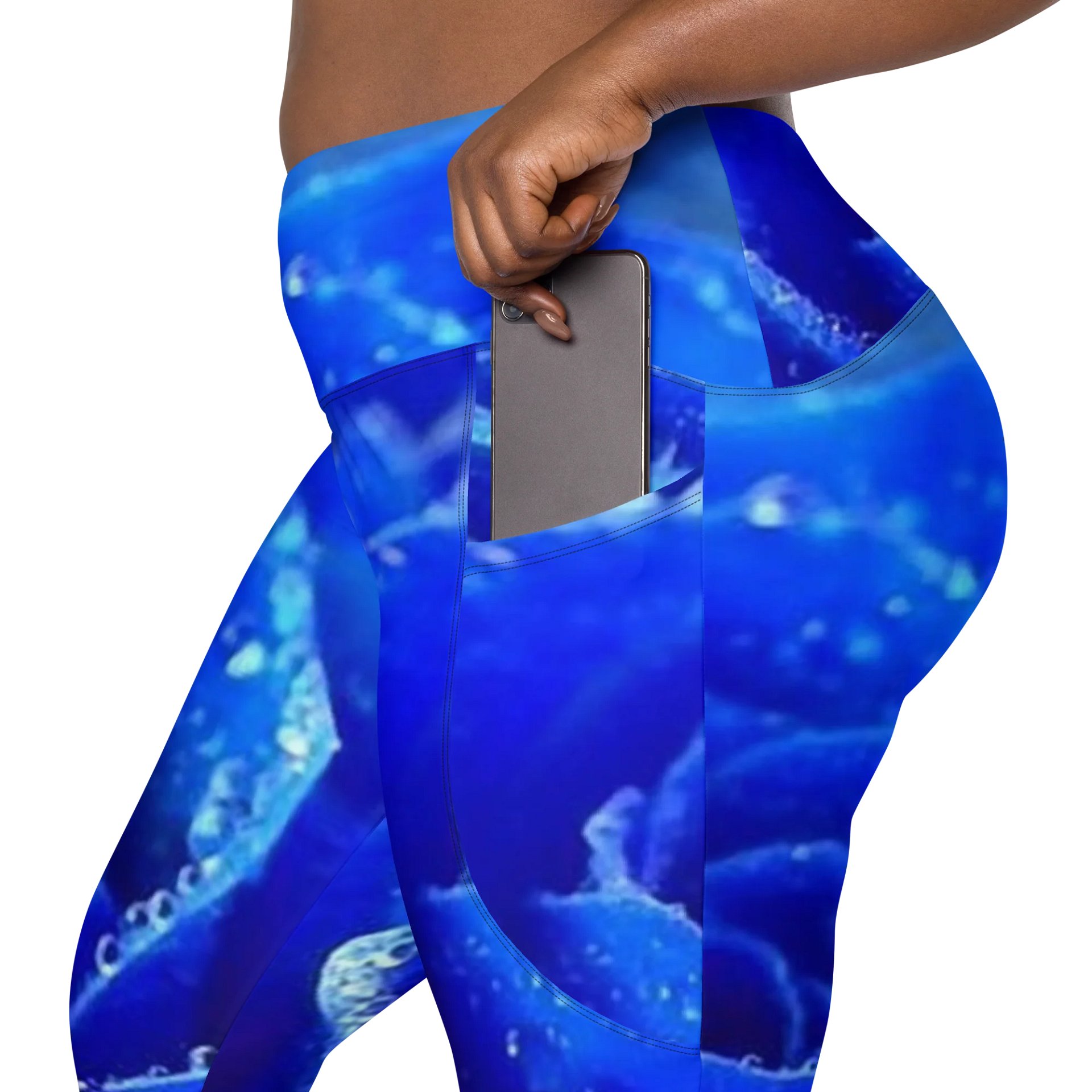 'Your Love' Crossover Leggings with Pockets product image (8)