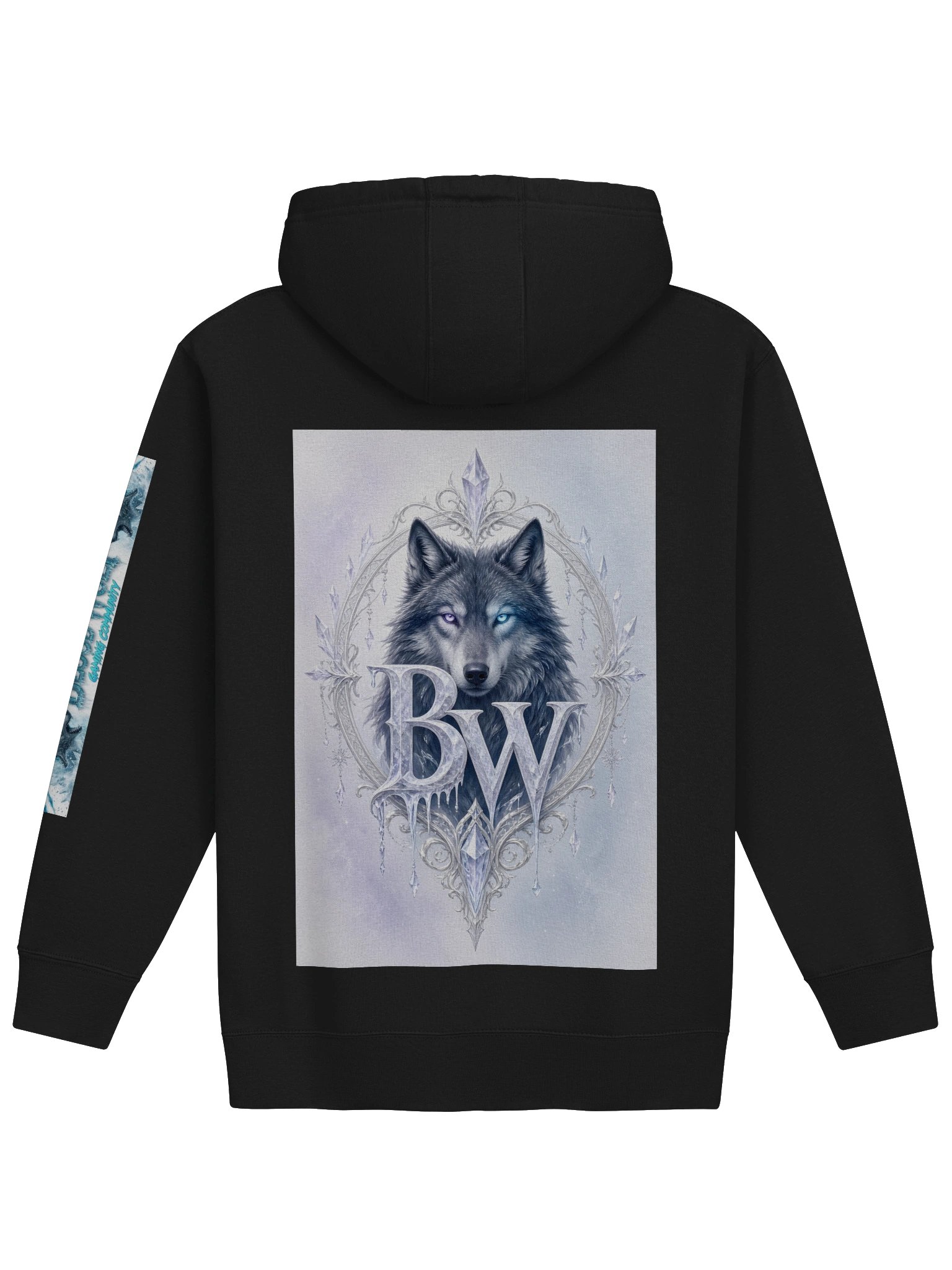 Glacial Energy Wolf Hoodie product image (23)