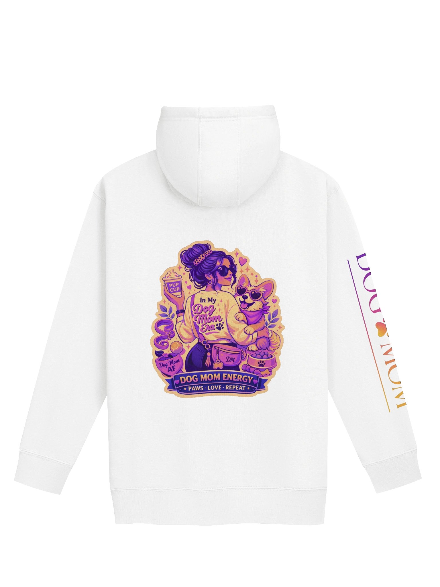 Dog Mom Energy Era Hoodie product image (3)