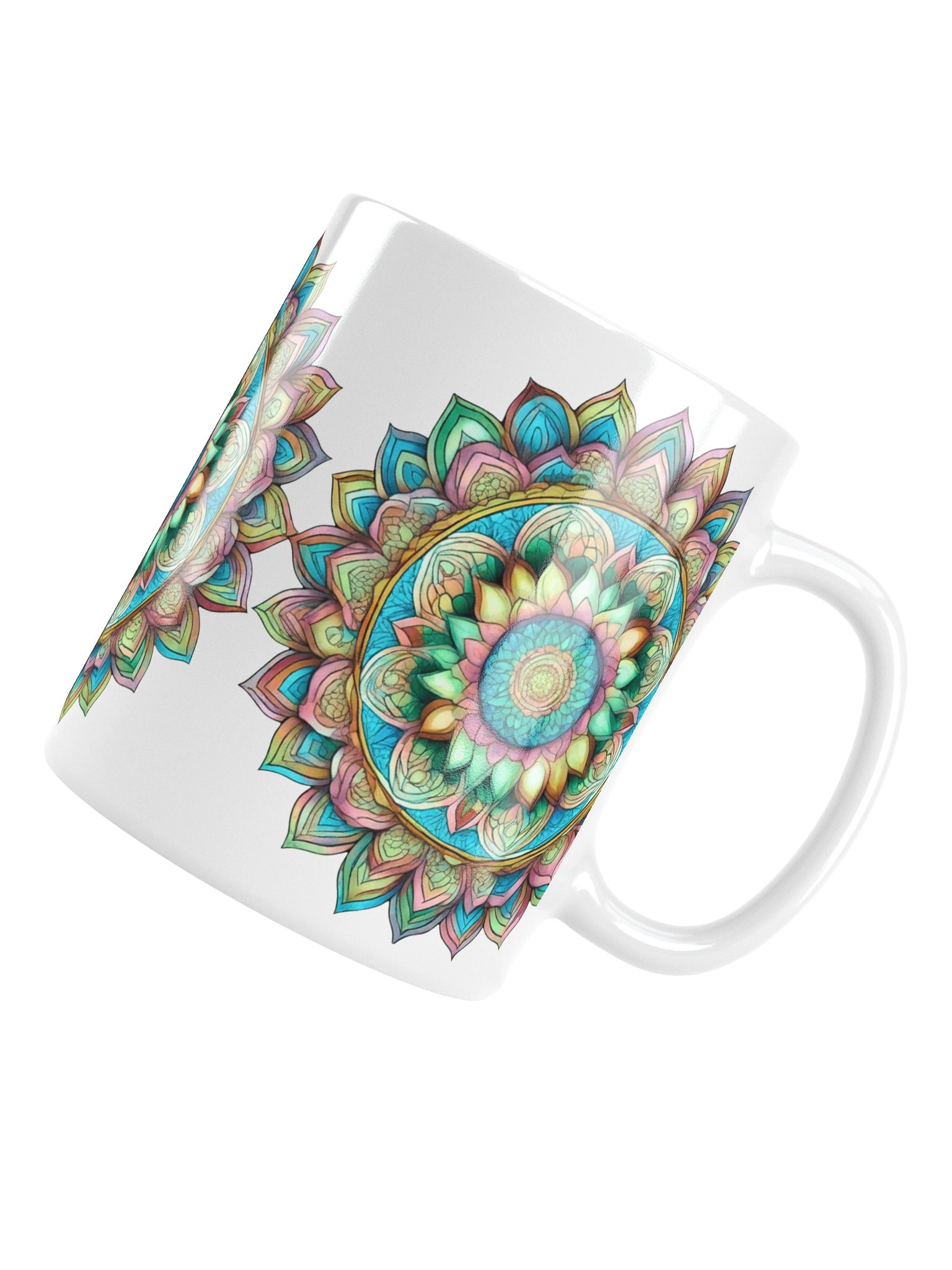 Autumn Bloom Mandala - Mug product image (14)
