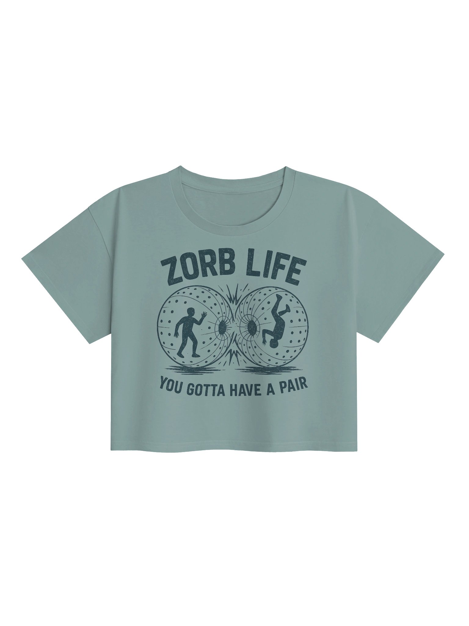 Zorb Life Women's Crop Top product image (1)
