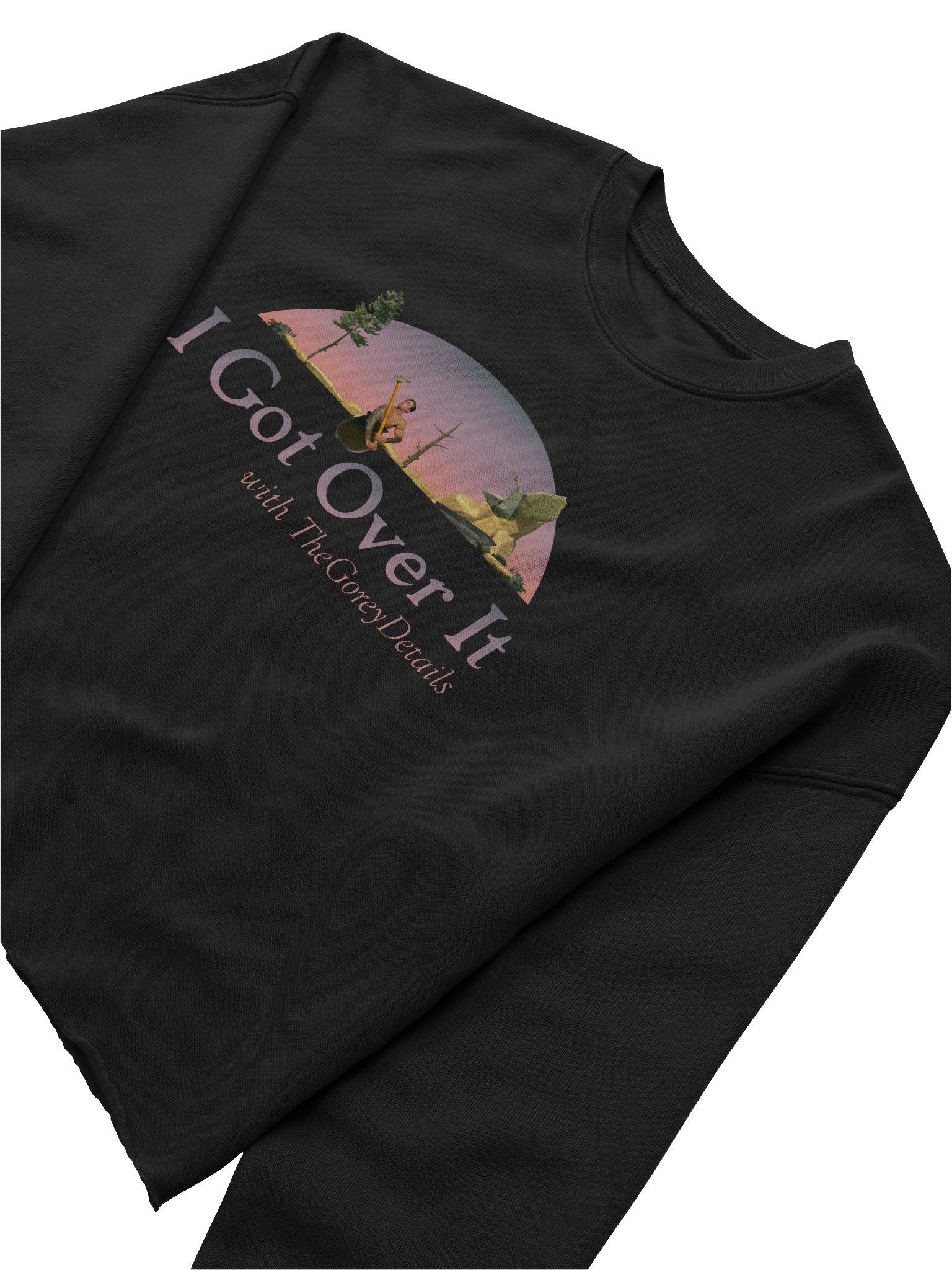 I Got Over It - Bella+Canvas Women's Fleece Crop Sweatshirt product image (14)