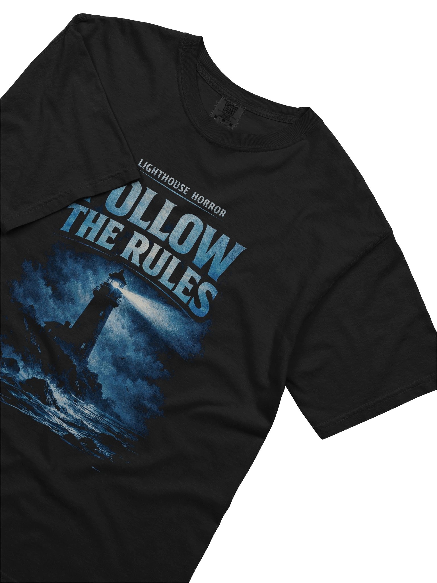 Follow The Rules Lighthouse Horror T-Shirt product image (3)