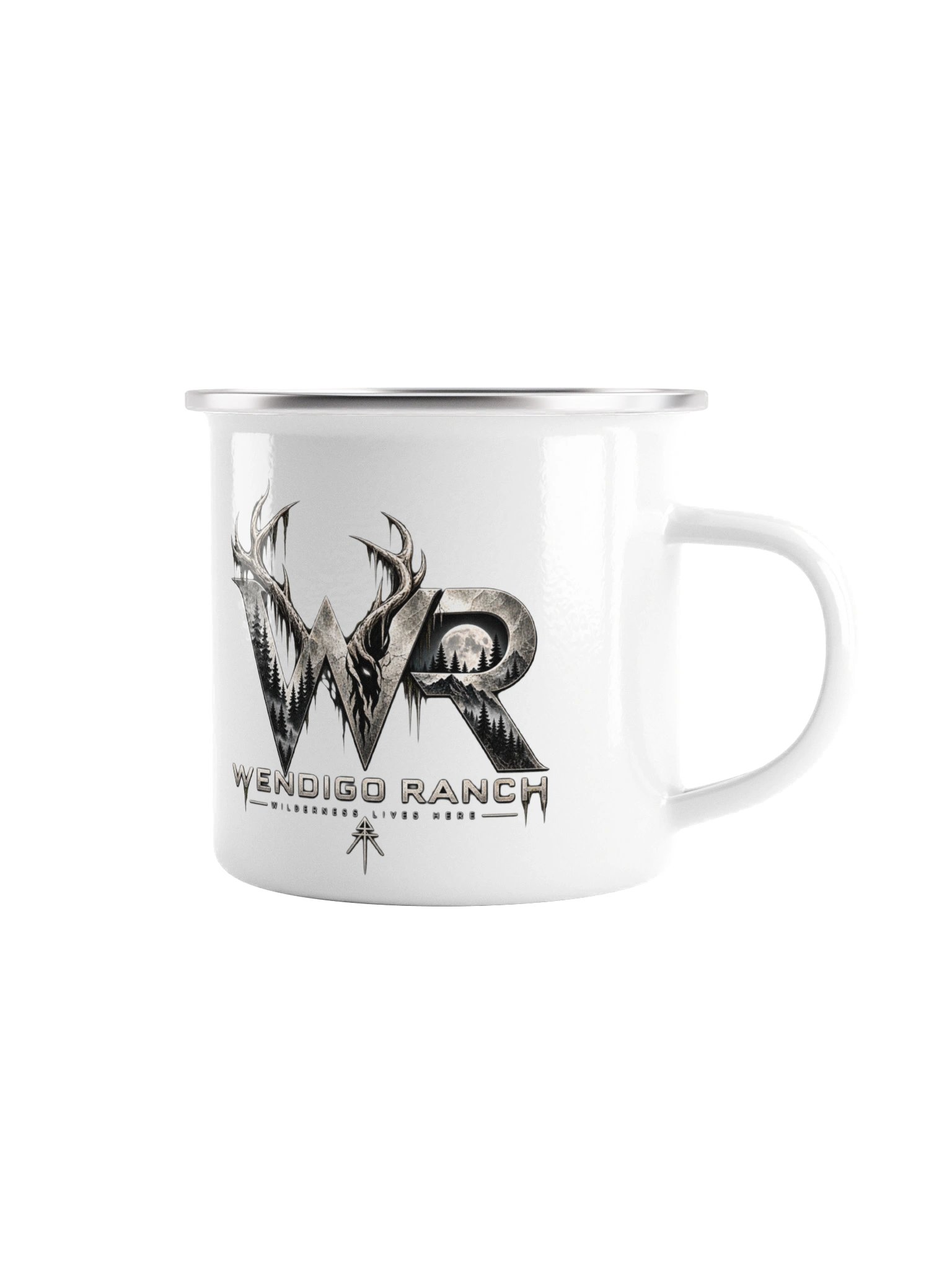 WENDIGO RANCH ENAMEL CAMPING MUG product image (3)
