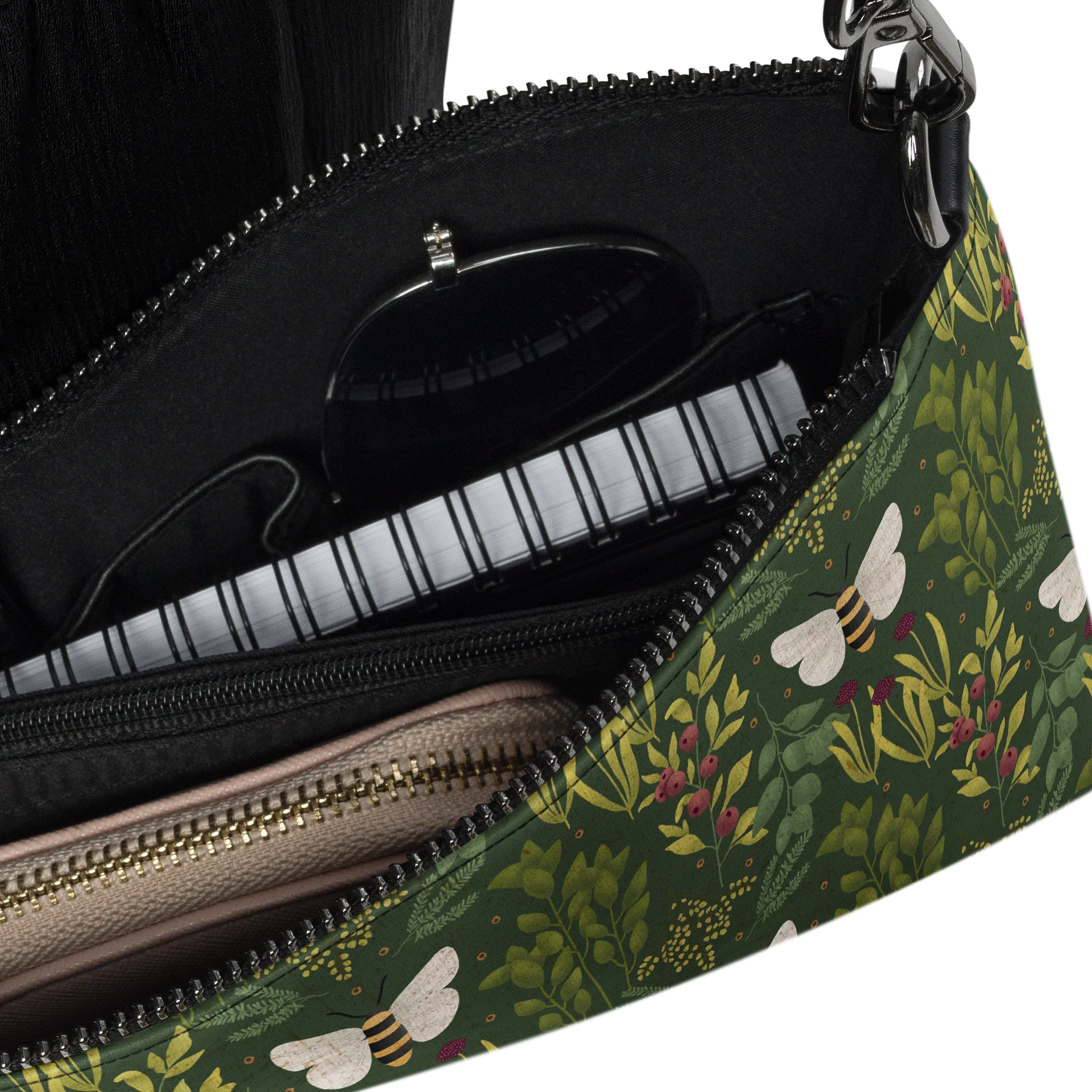 Bees and Foliage Convertible Crossbody Bag product image (6)