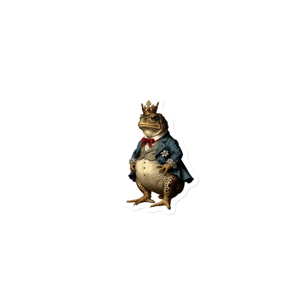 Regal Toad Die-Cut Magnets product image (1)