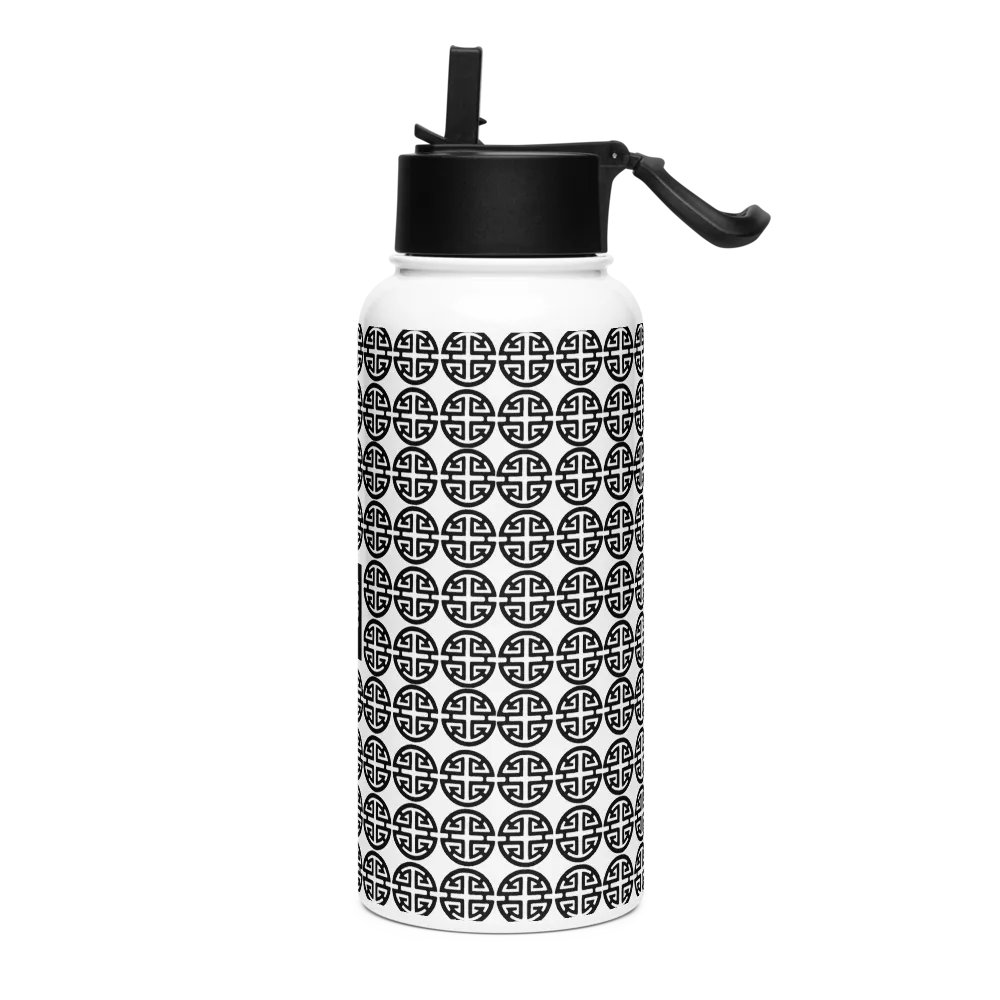 8T Sips Prosperity Stainless Steel Water Bottle product image (3)