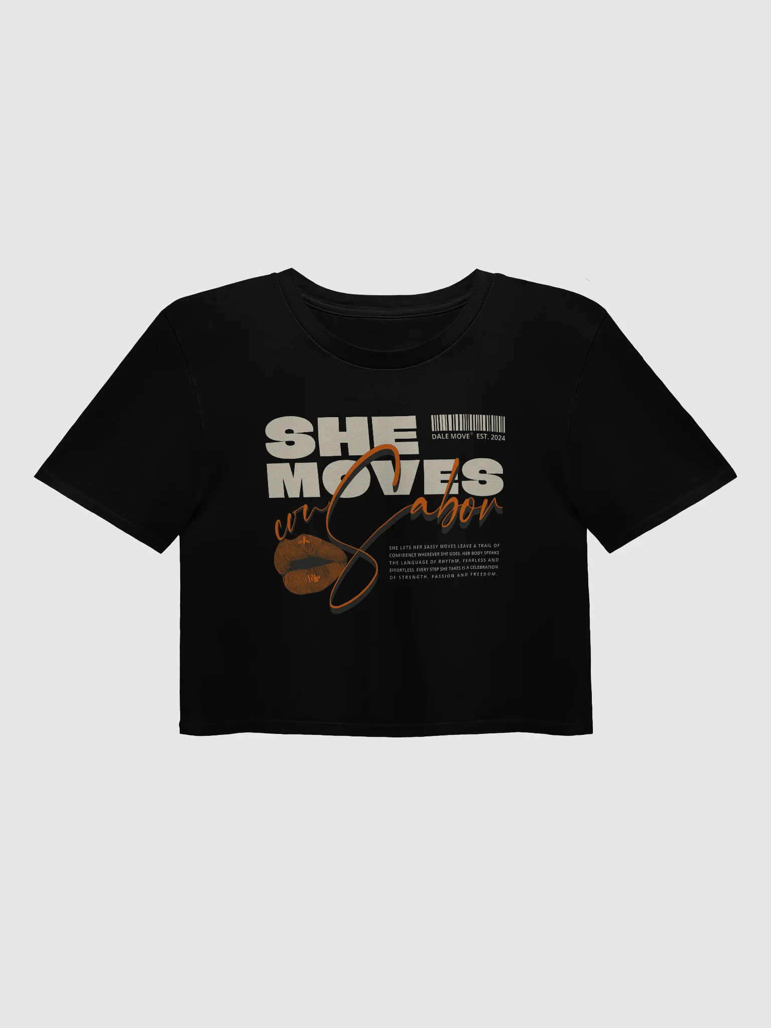 SHE MOVES con sabor Crop Top product image (1)
