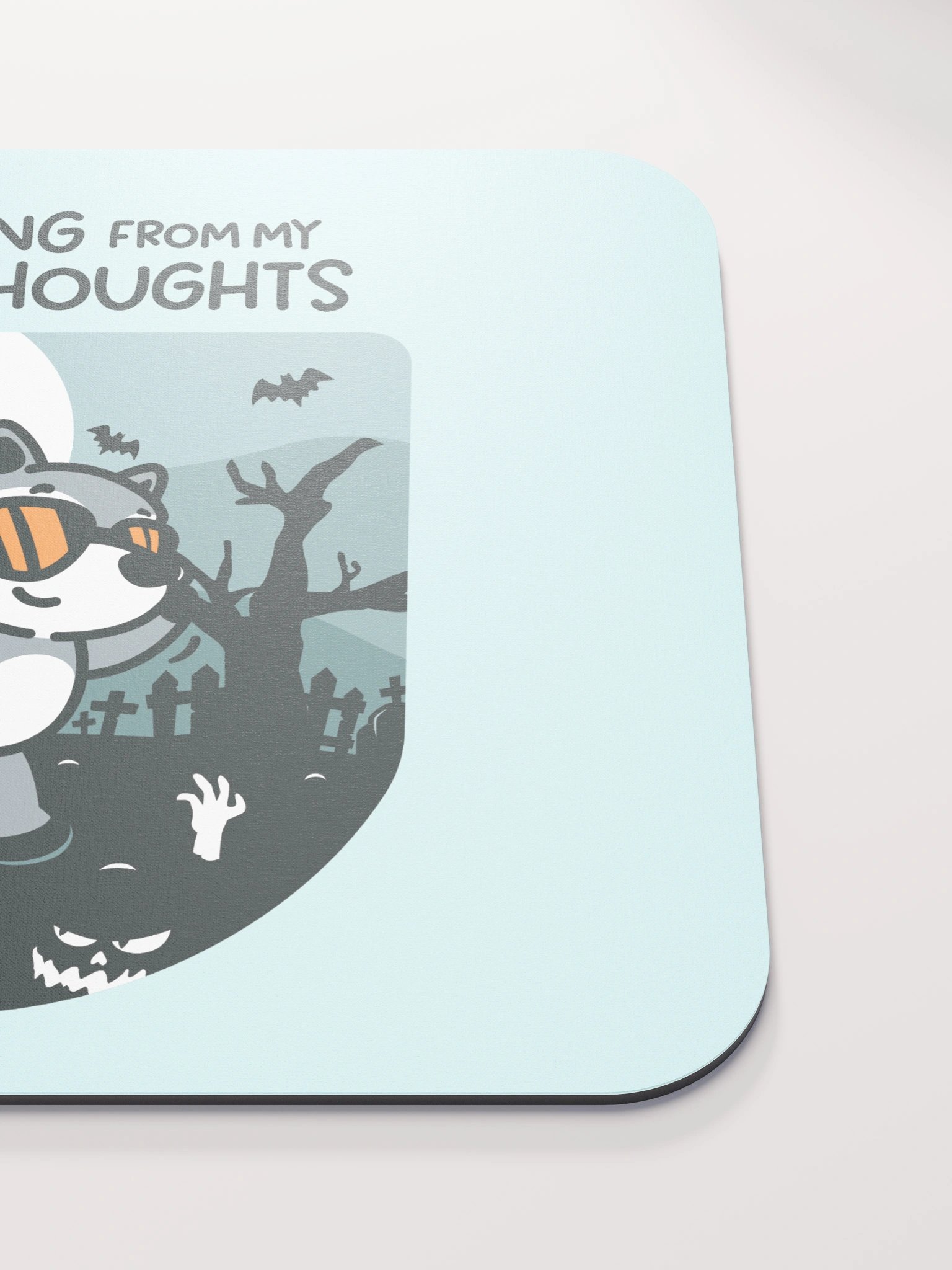 Running From My Dark Thoughts Mouse Pad product image (5)