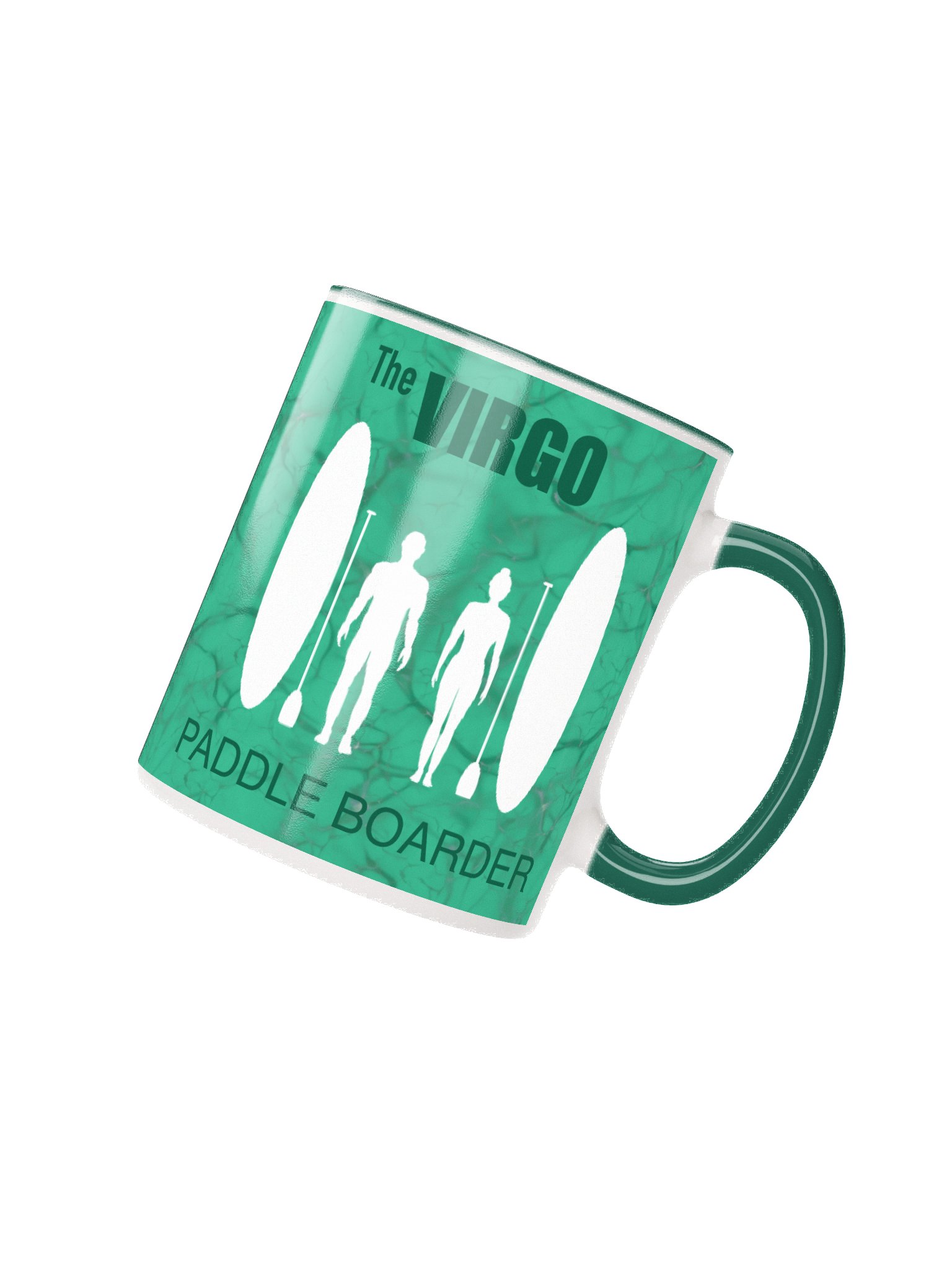 Artistic Virgo Paddle Boarder Ceramic Mug product image (2)