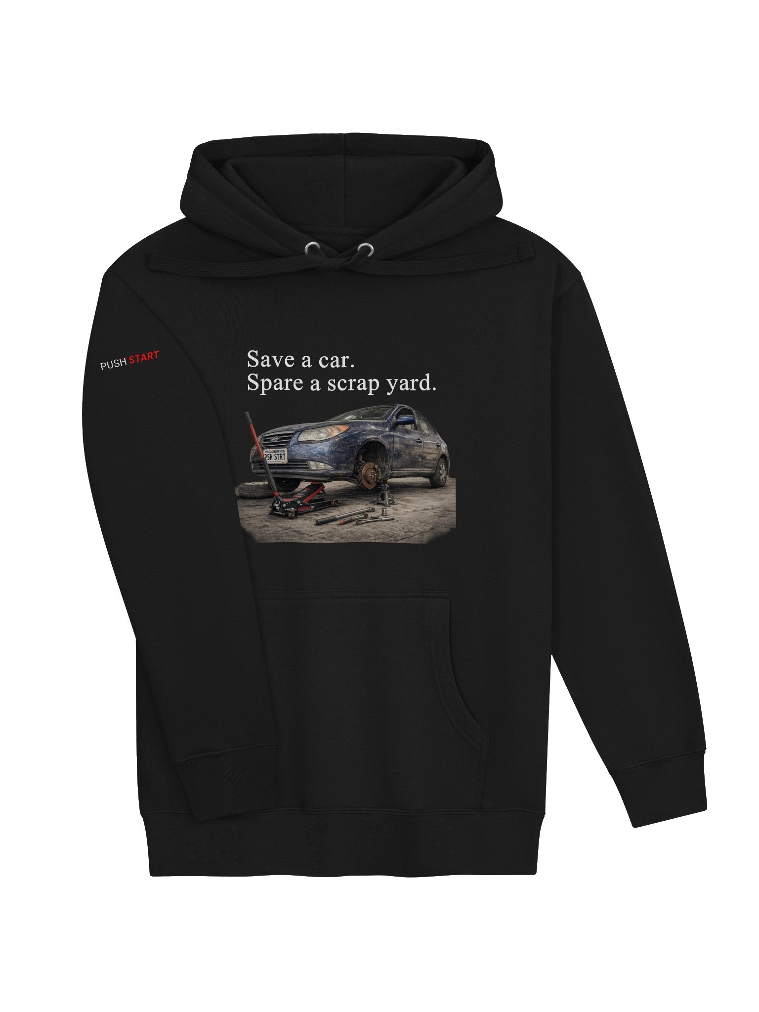 Save a car. Spare a scrap yard. (Hoodie) product image (3)