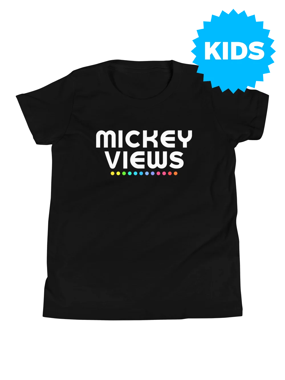 Mickey Views Future Font Kids T-Shirt product image (1)