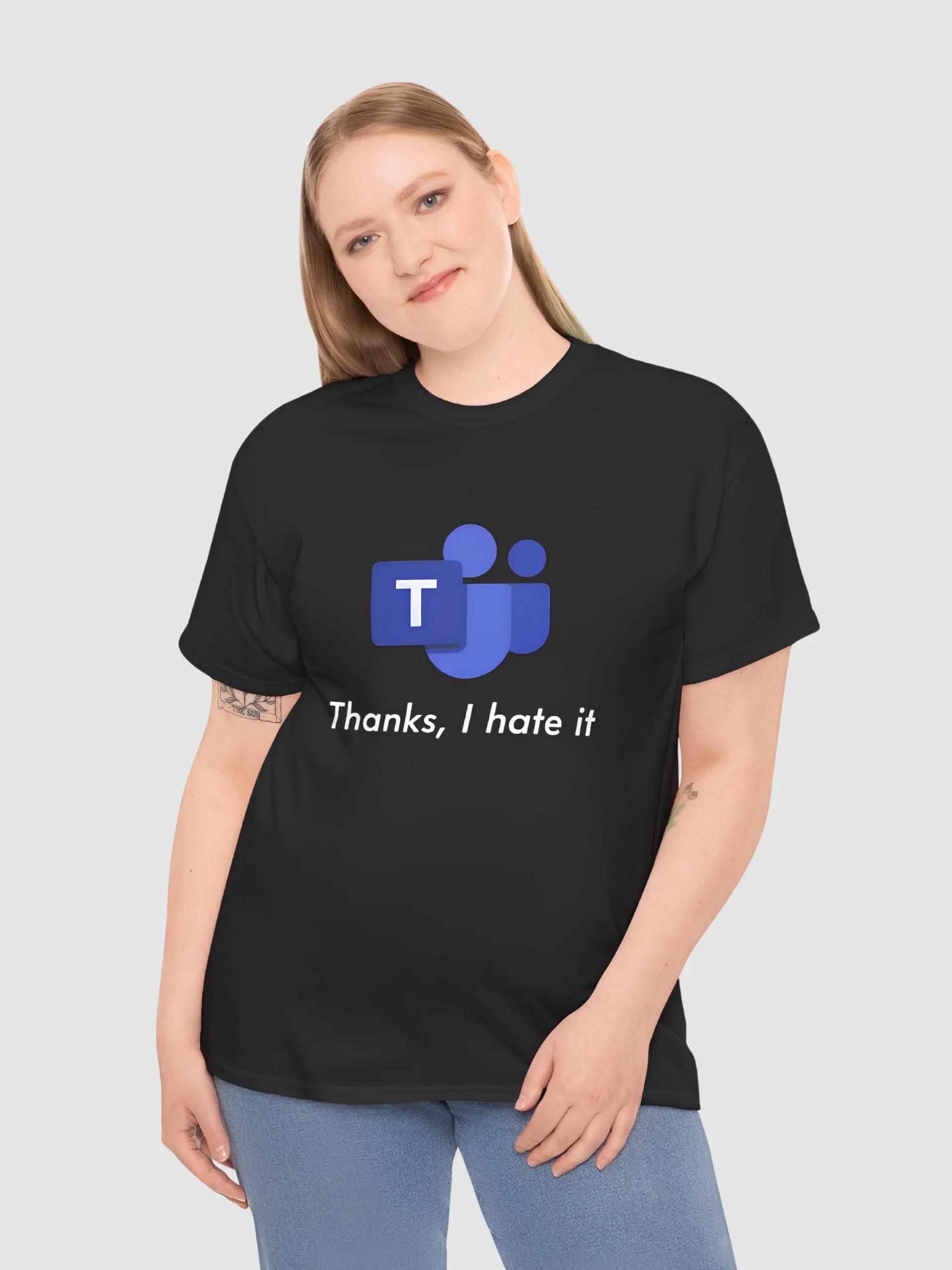 Microsoft Teams Thanks I Hate It Shirt product image (1)