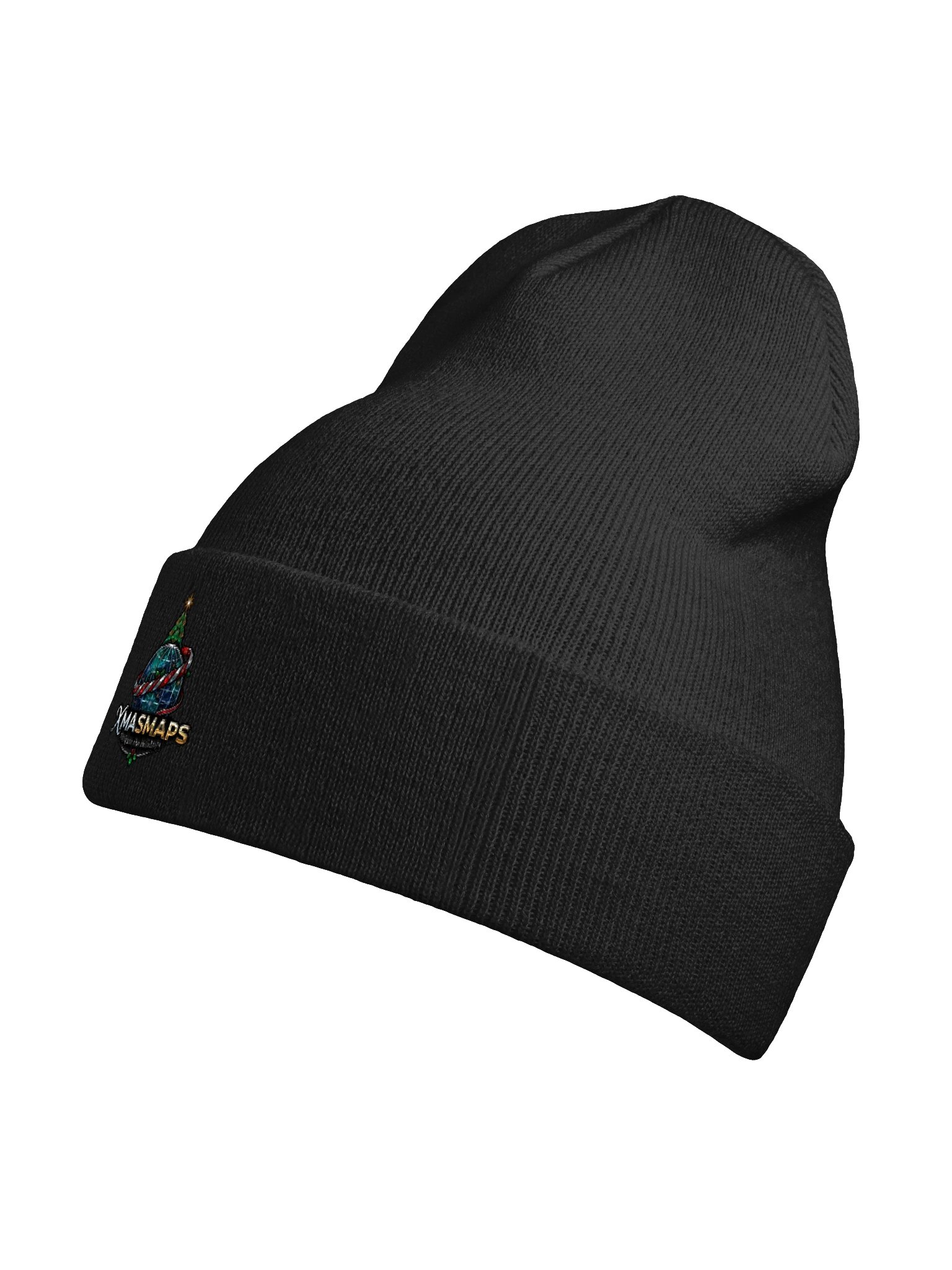 XmasMaps "Navigate the Holidays" Cuffed Beanie product image (105)