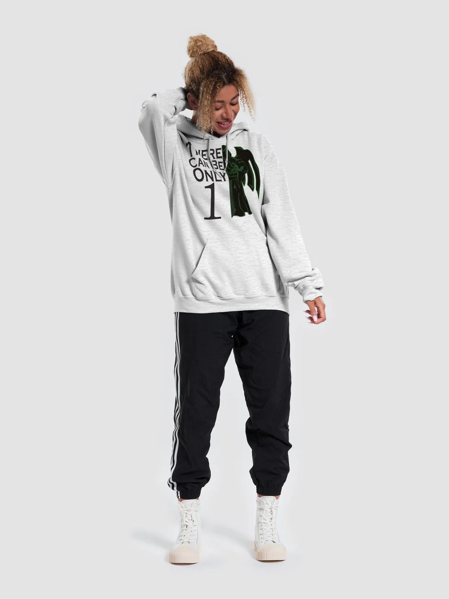 Highlander Roll1 Green Basic Hoodie product image (6)
