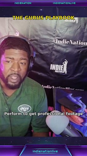 The goal was never just the performance. It is the footage, the interviews, the content for the next month — the next show, t...