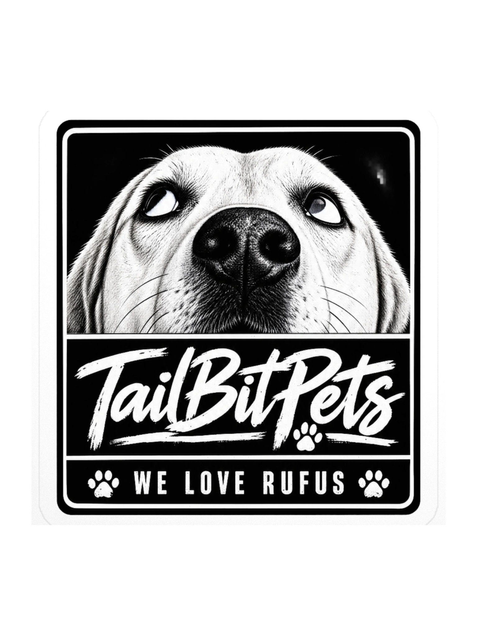 We Love Rufus Premium Sticker product image (1)