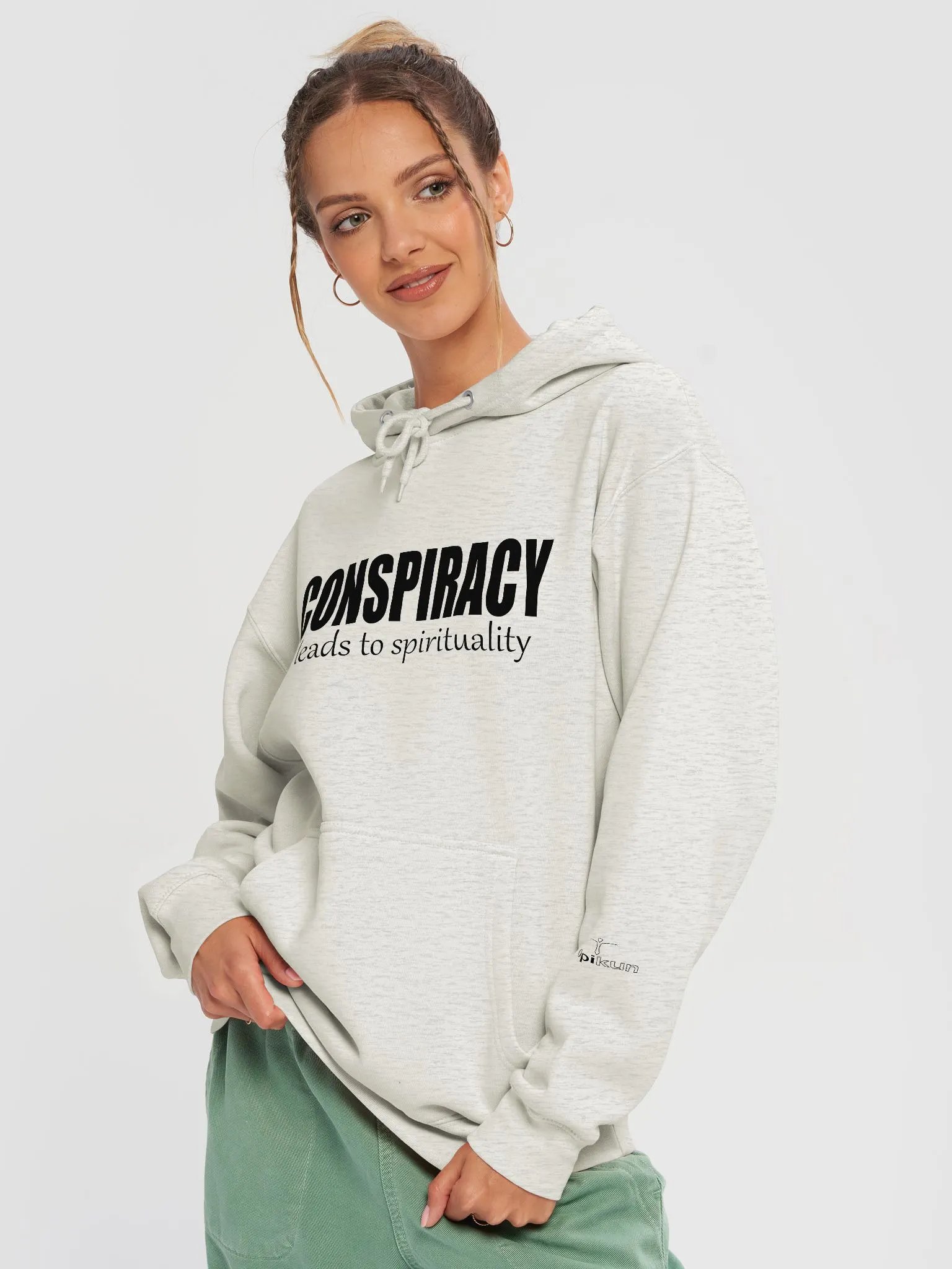 Conspiracy Leads To Spirituality - Lane Seven Premium Pullover Hoodie product image (3)
