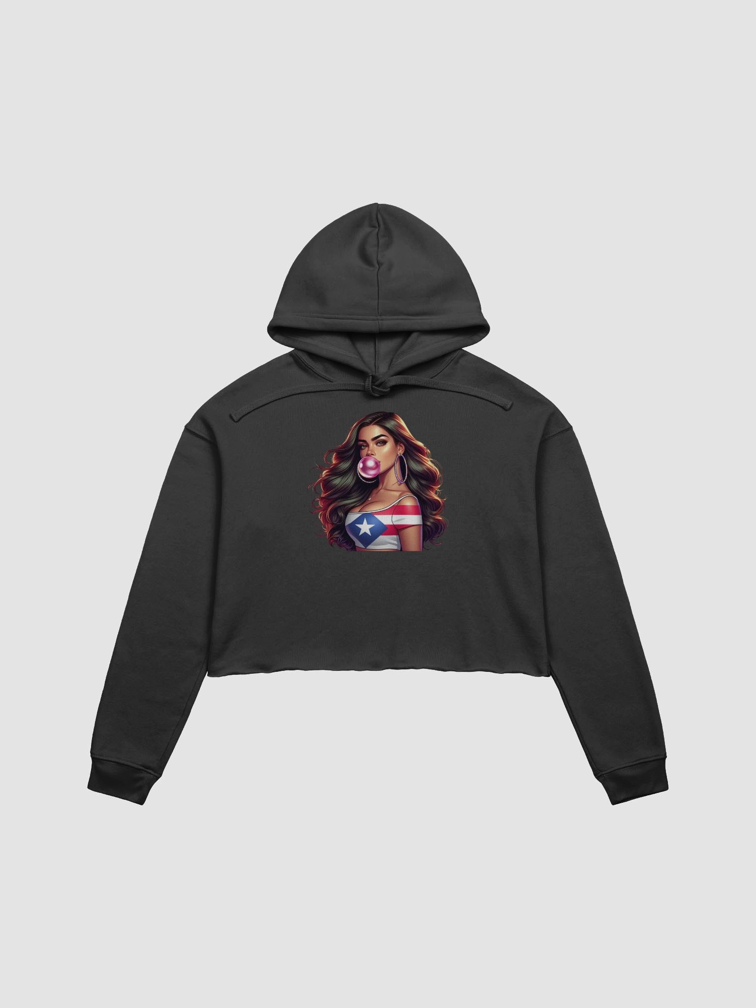Puerto Rican Pride Crop Hoodie product image (3)