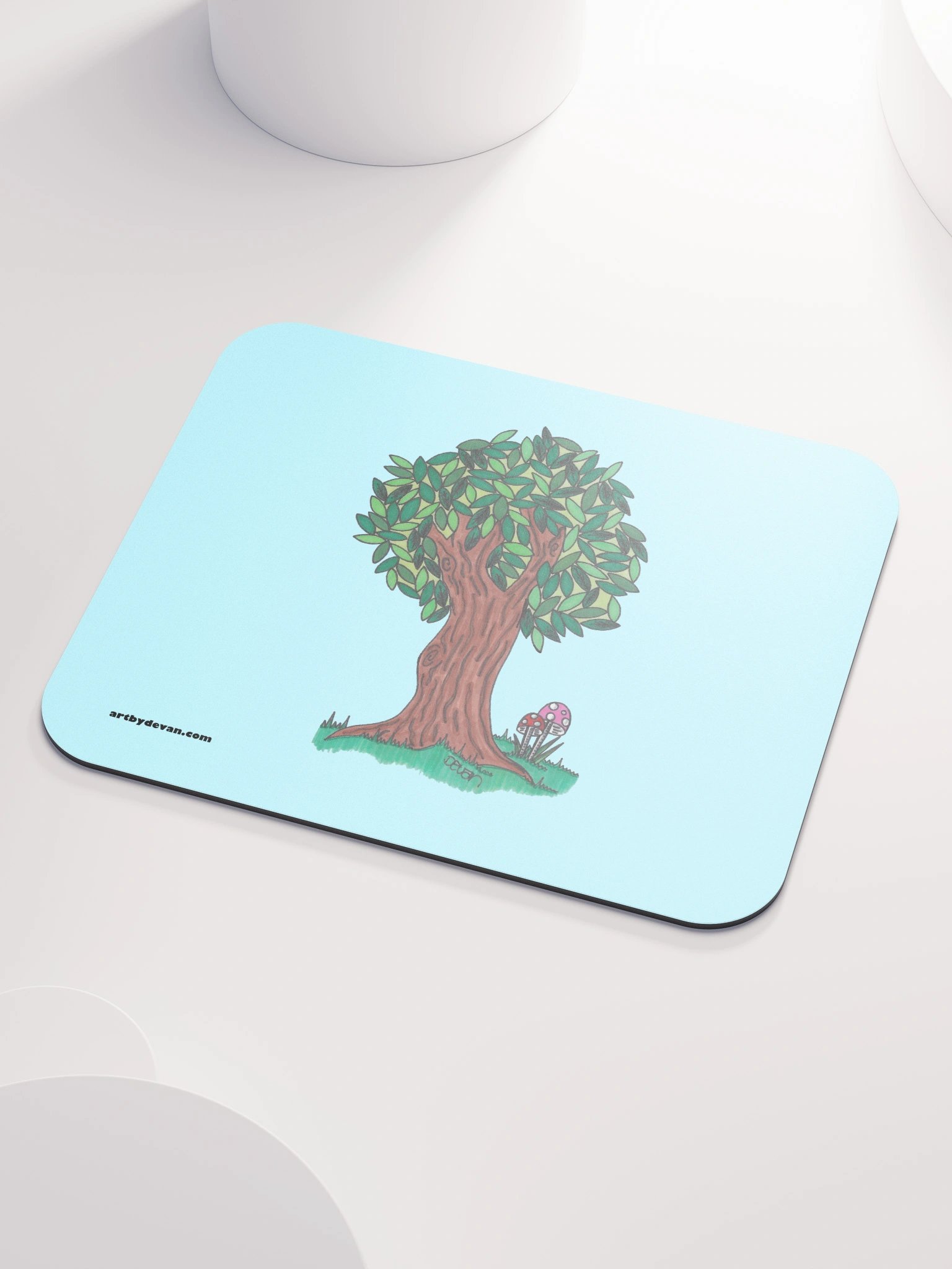 Leafy Tree Mousepad product image (3)