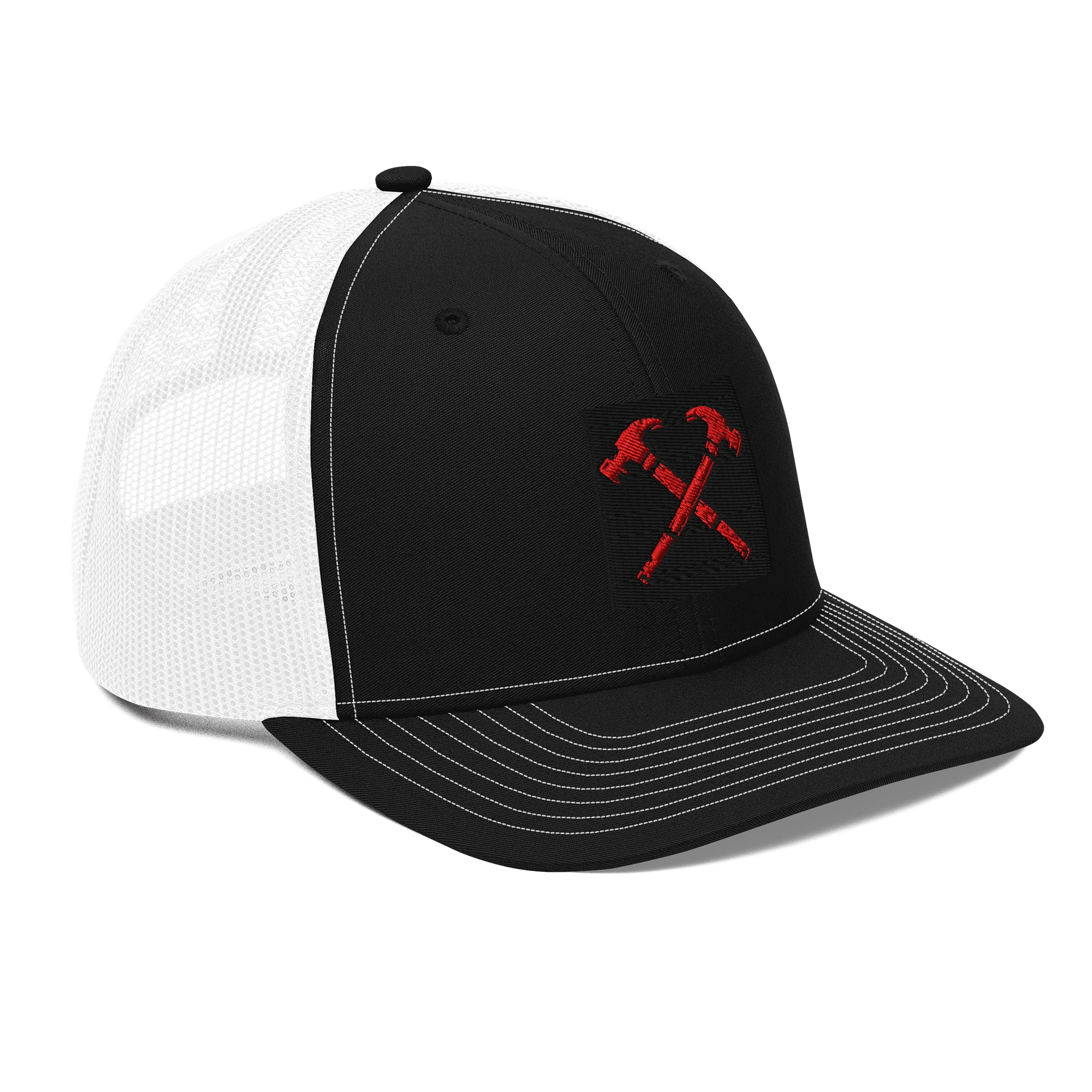 Crossed Red Hammers Trucker Hat product image (4)