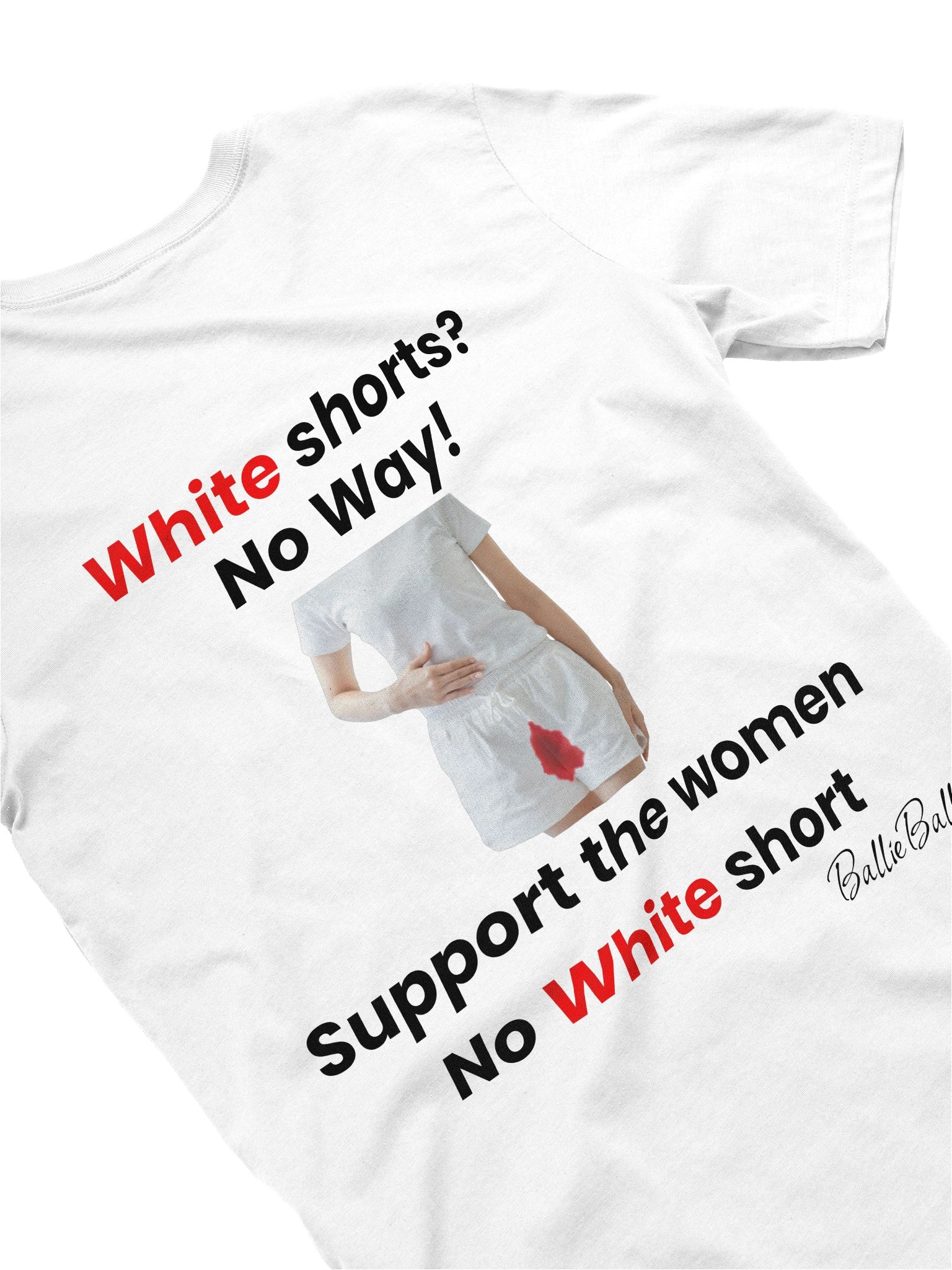 White short? No Way! Support the women No white short product image (4)