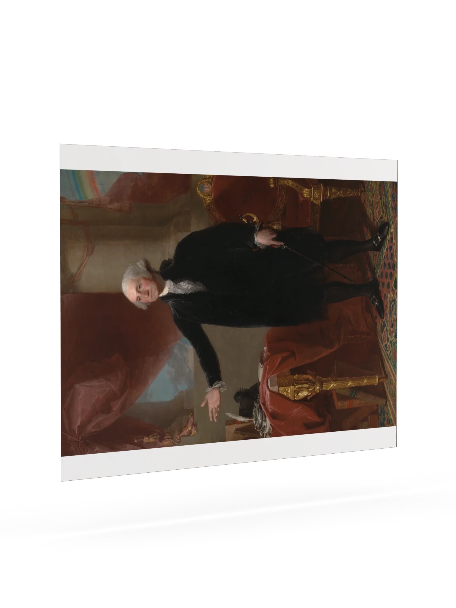 Gilbert Stuart, George Washington: The Lansdowne Portrait (1796) Fine Art Print product image (49)