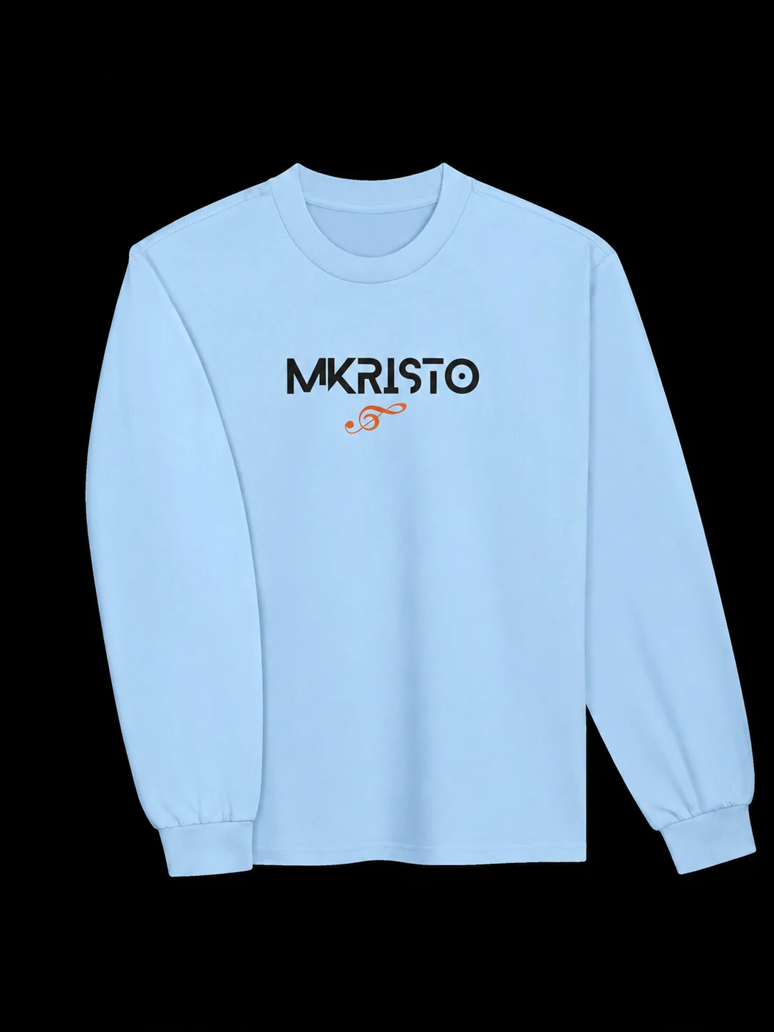Mkristo Minimalist Music Logo Long Sleeve product image (9)