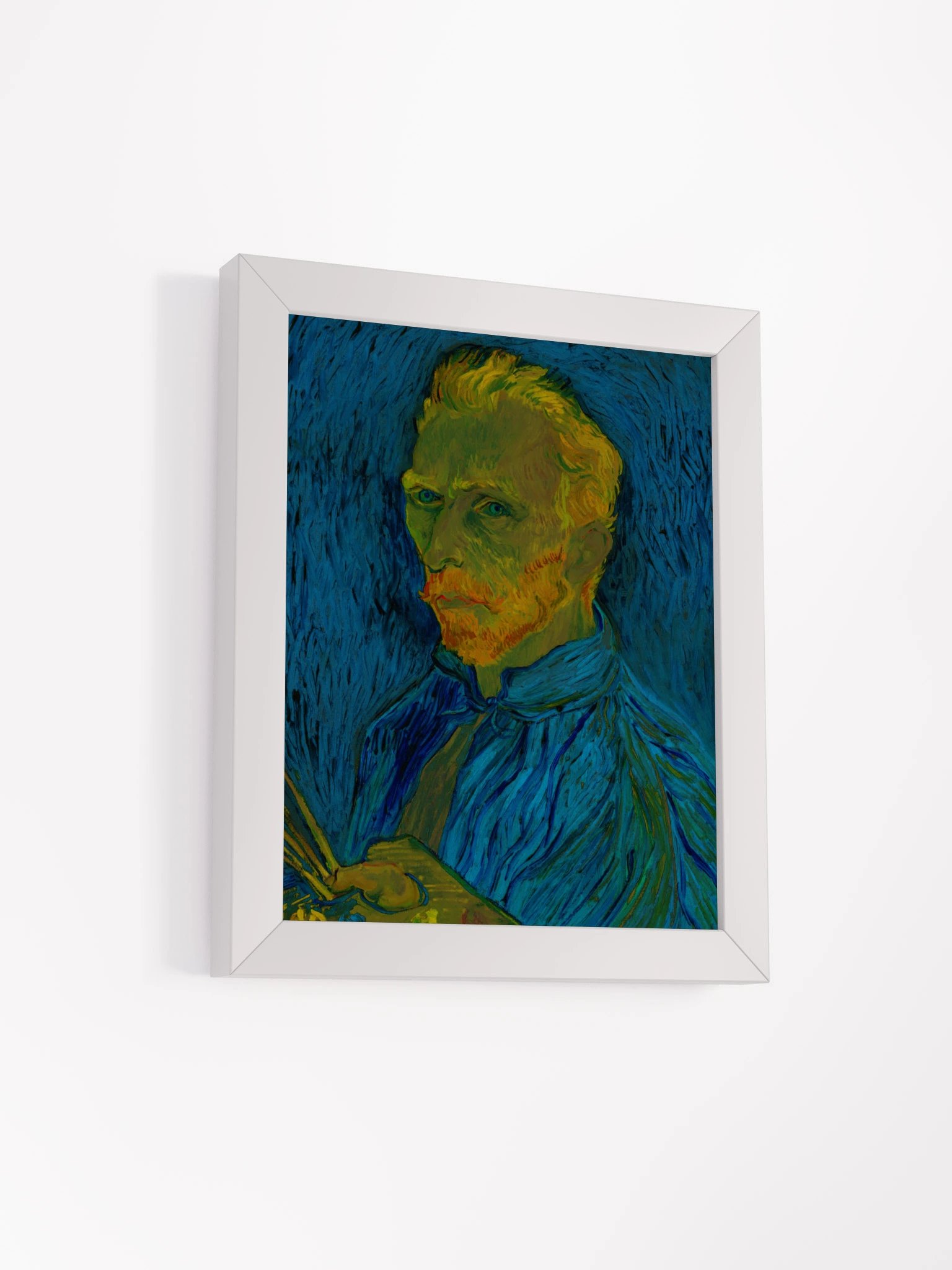 Vincent van Gogh Self-Portrait with Palette (1889) Fine Art Print product image (82)