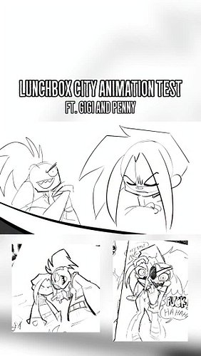 LunchBox City Animation Test ft Gigi and Penny

Gigi and Penny are rivals in LBC. Gigi belonging to the group Fruit Punch, an...