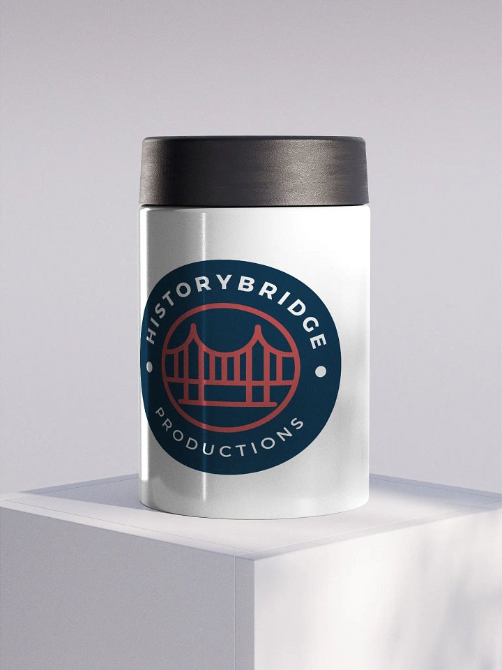 HistoryBridge Stainless Steel Koozie product image (1)