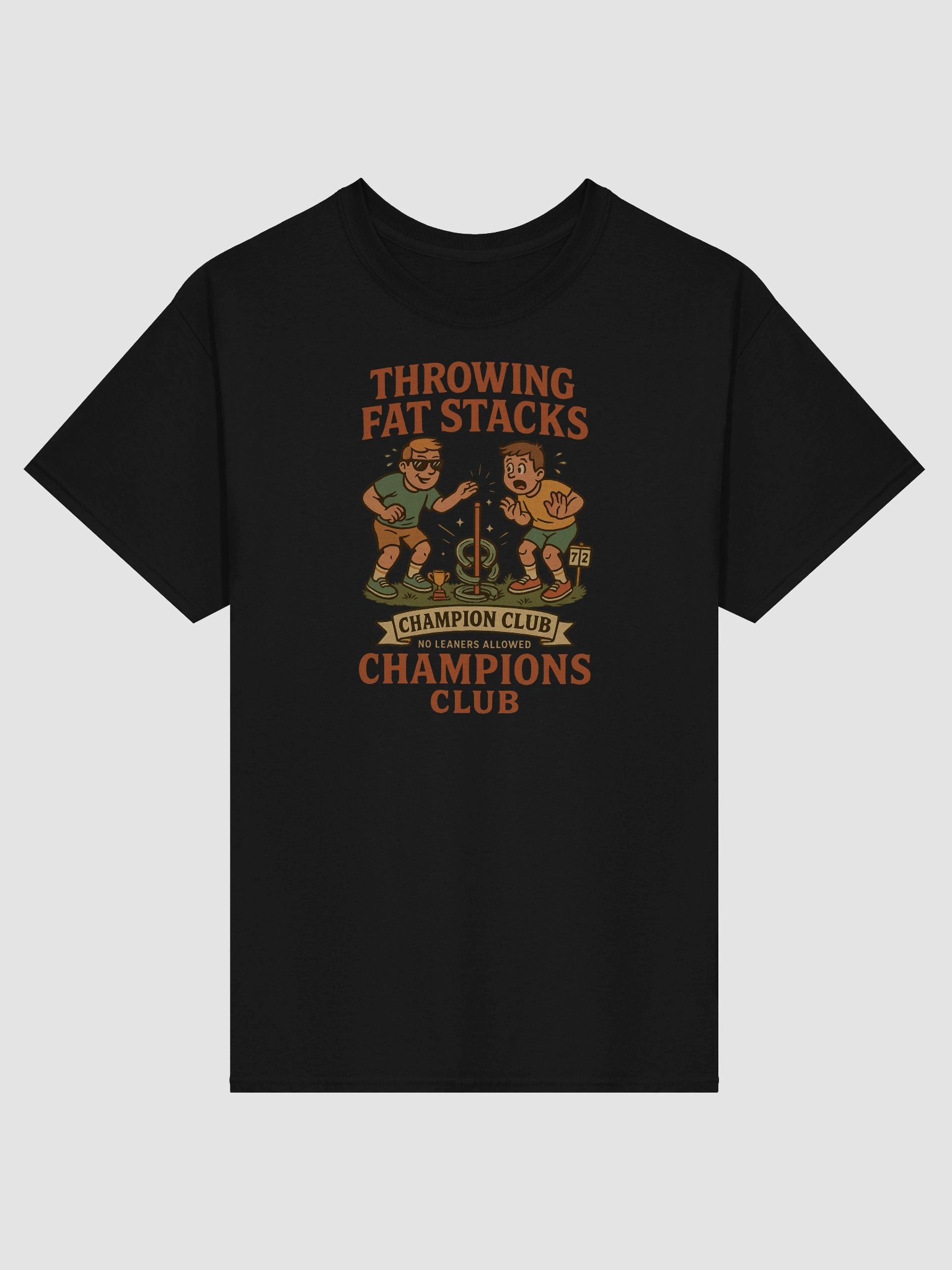 Throwing Fat Stacks T-Shirt – Official Champions Club Gear product image (1)