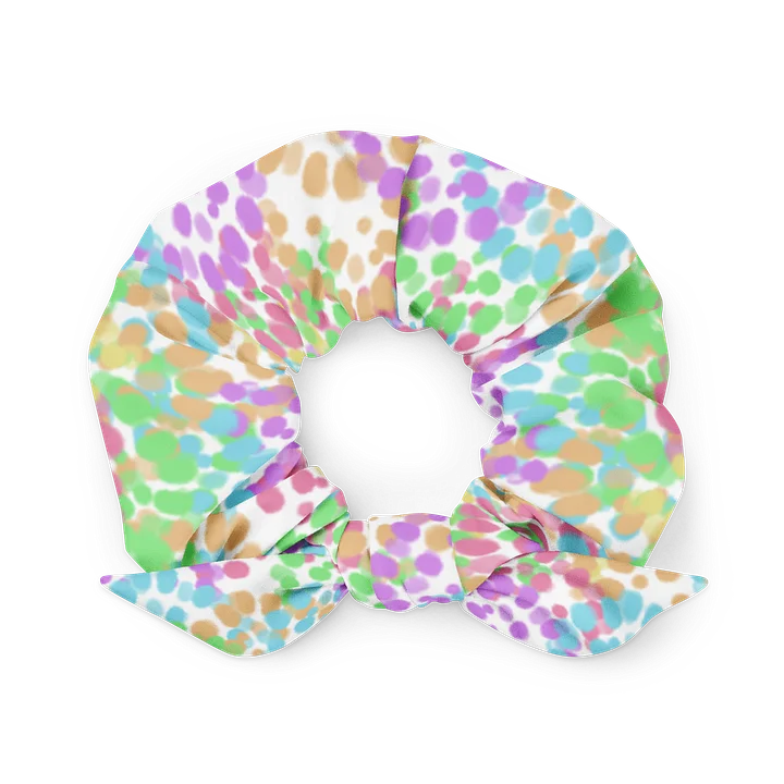 Spotty Scrunchie (White) product image (1)