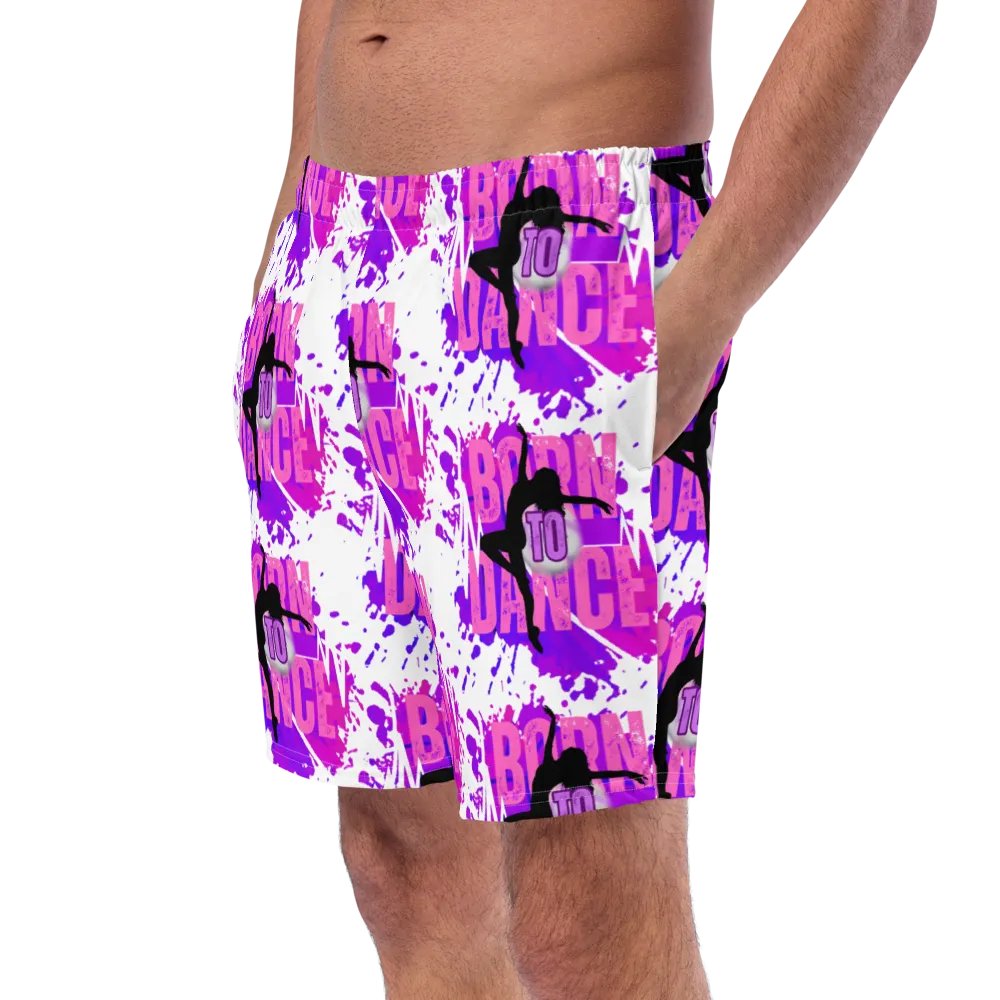 Born to Dance Her Silhouette All-Over Swim Trunks product image (9)