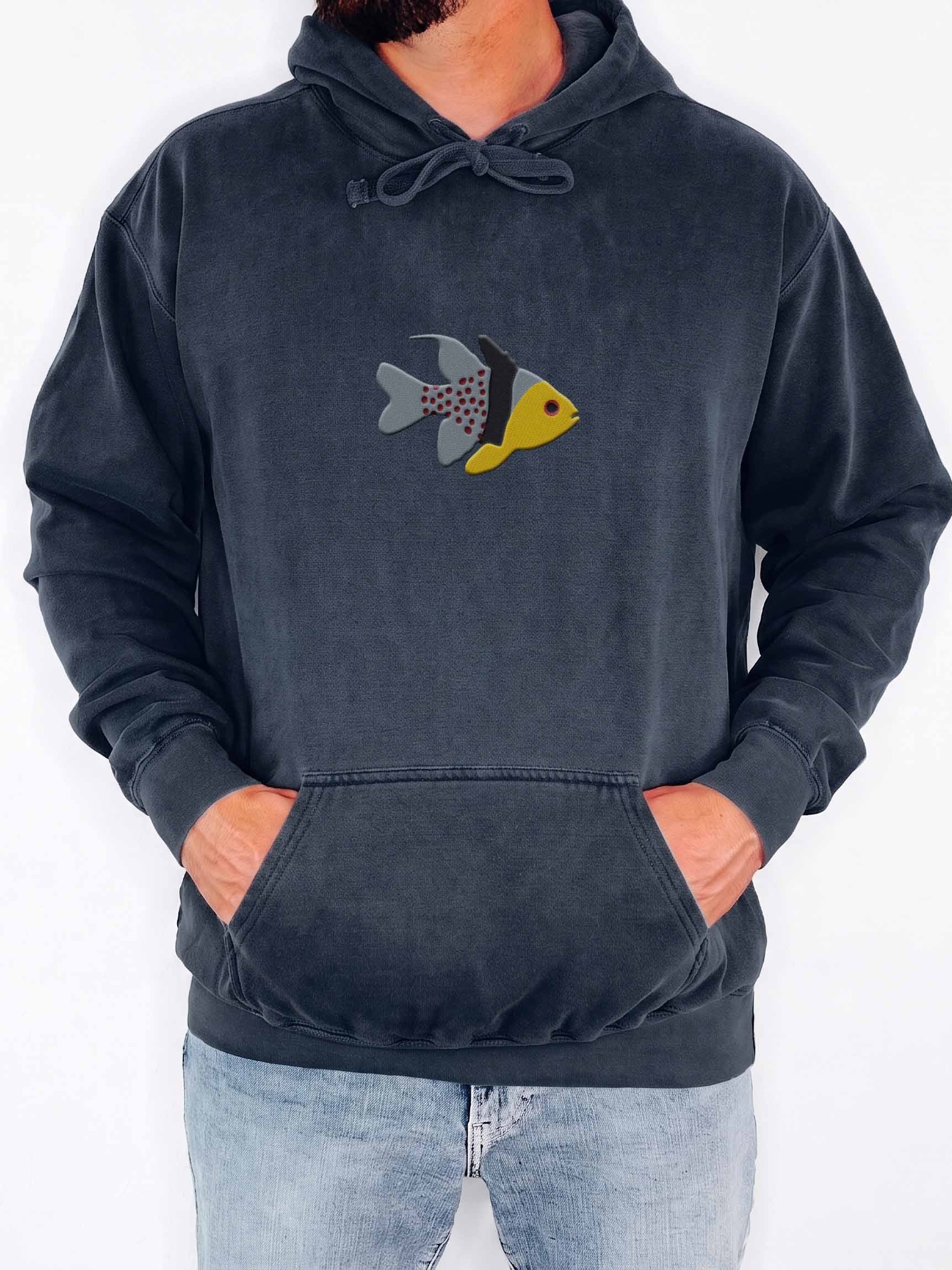 Pajama Cardinalfish Embroidered Premium Hoodie | Saltwater Reef Aquarium Fish & Marine Life Apparel product image (2)