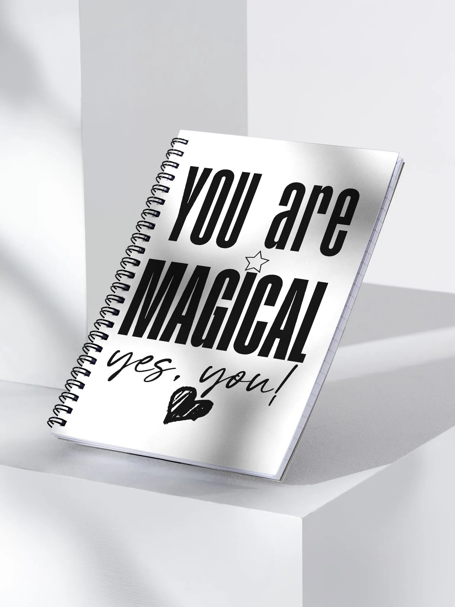 You are Magical Spiral Notebook product image (3)