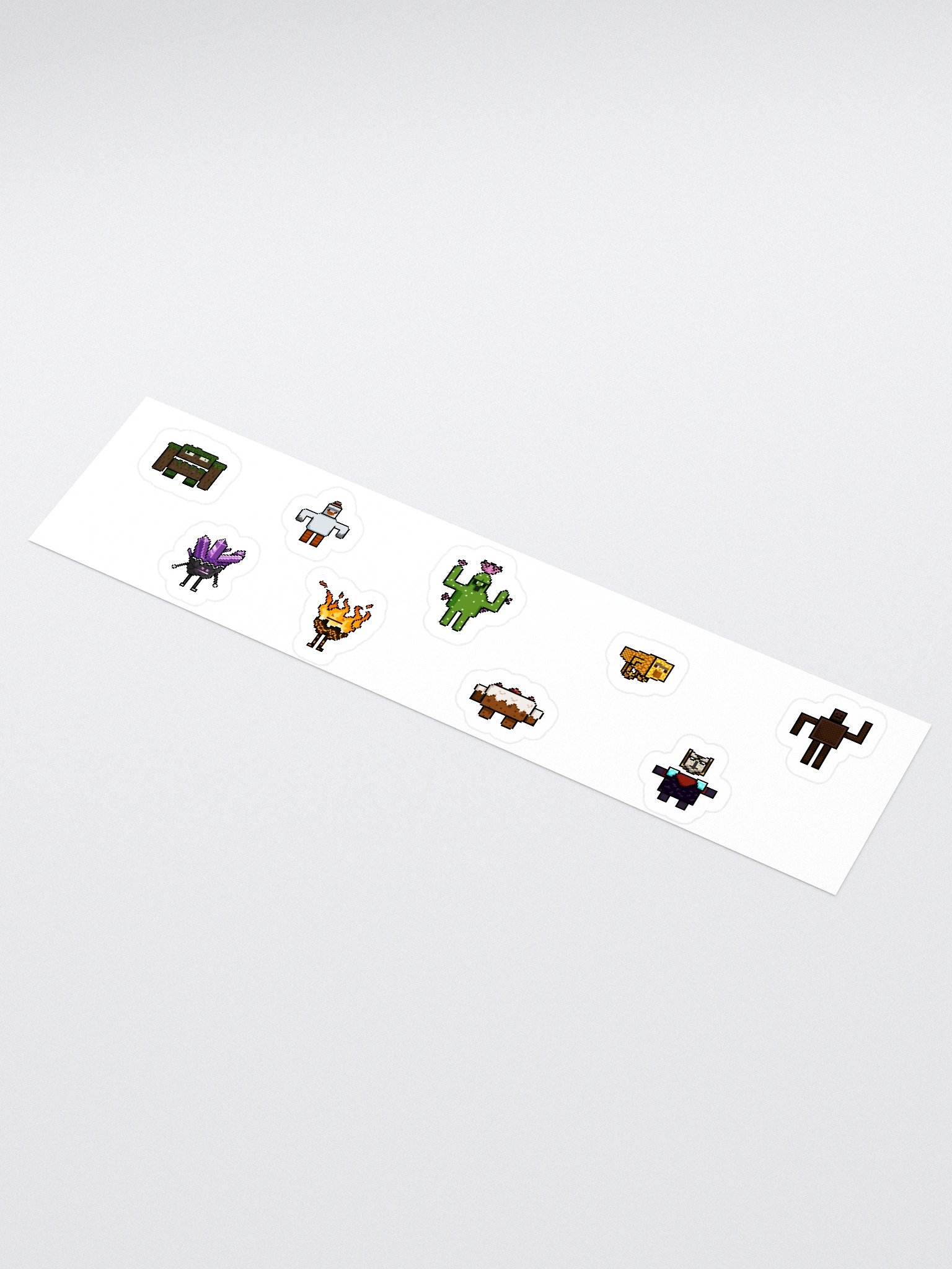Nine Epic Golems Sticker Set product image (1)