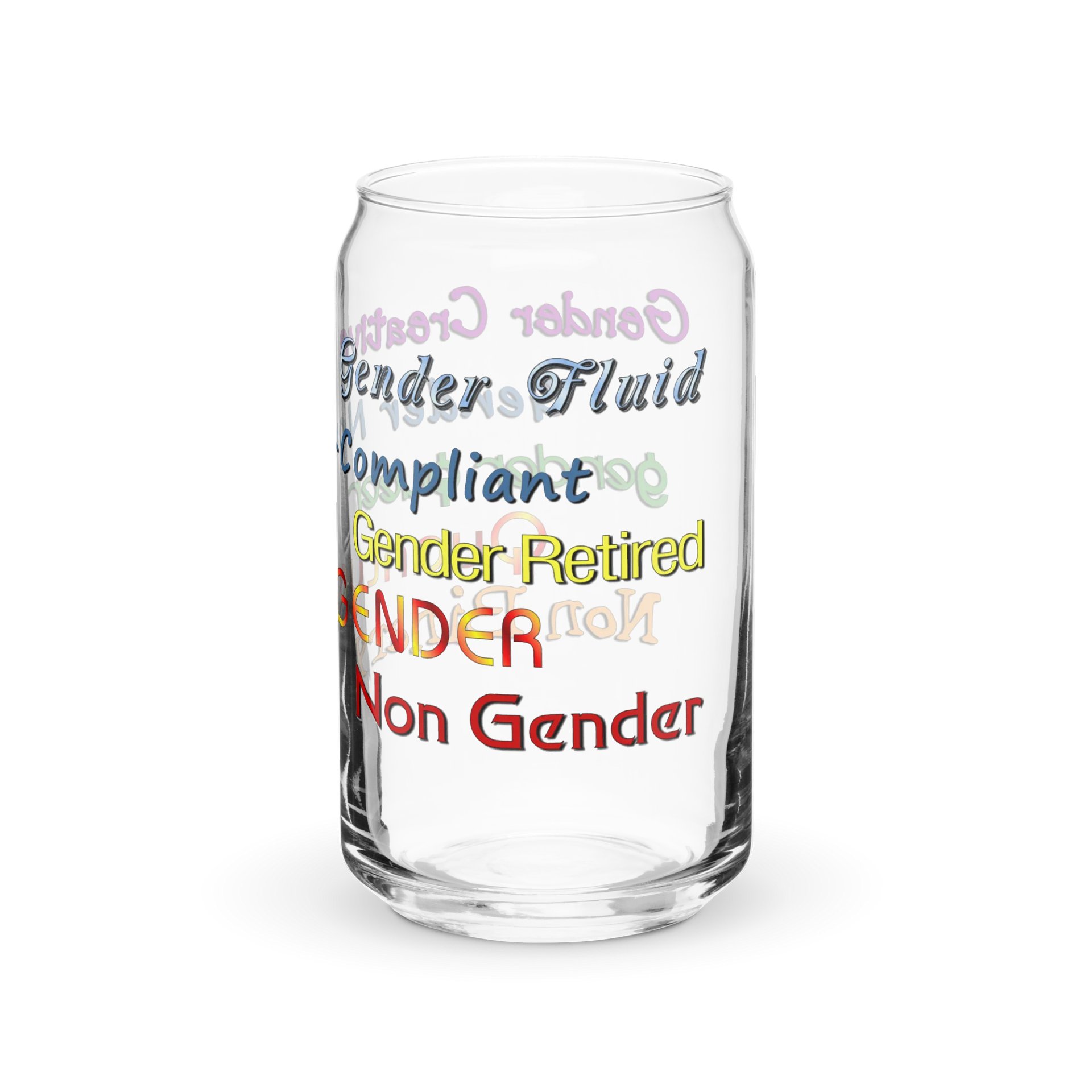 Gender Variations Popcan Glass product image (3)