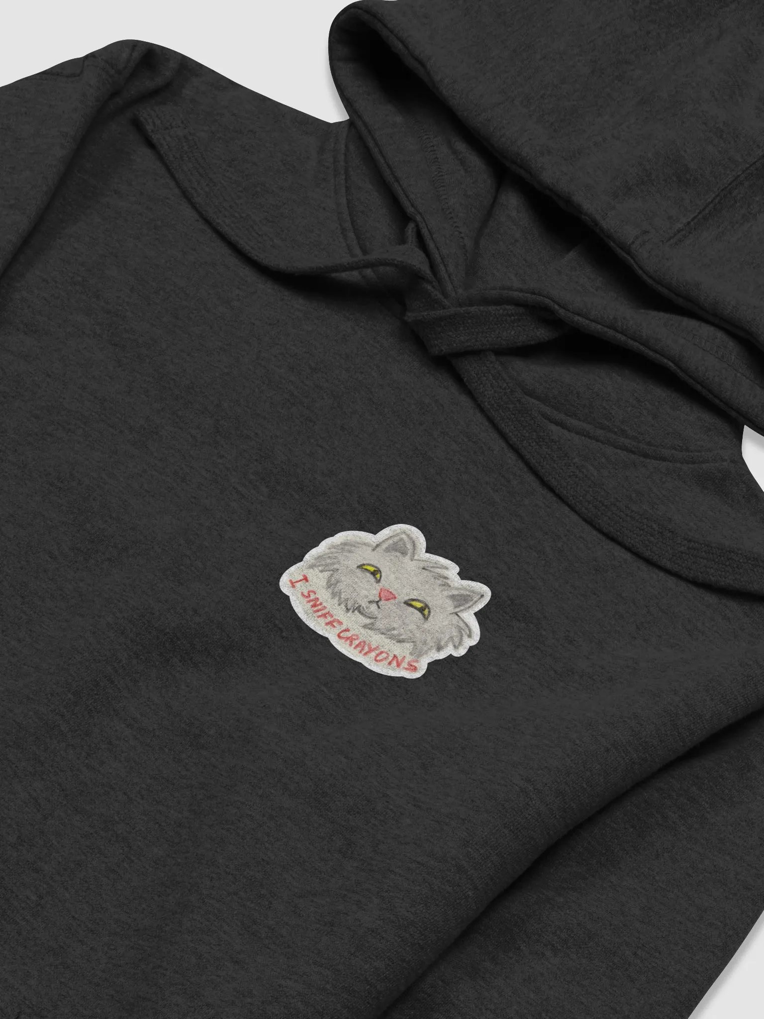 I Sniff Crayons Hoodie by Squibble Design product image (3)