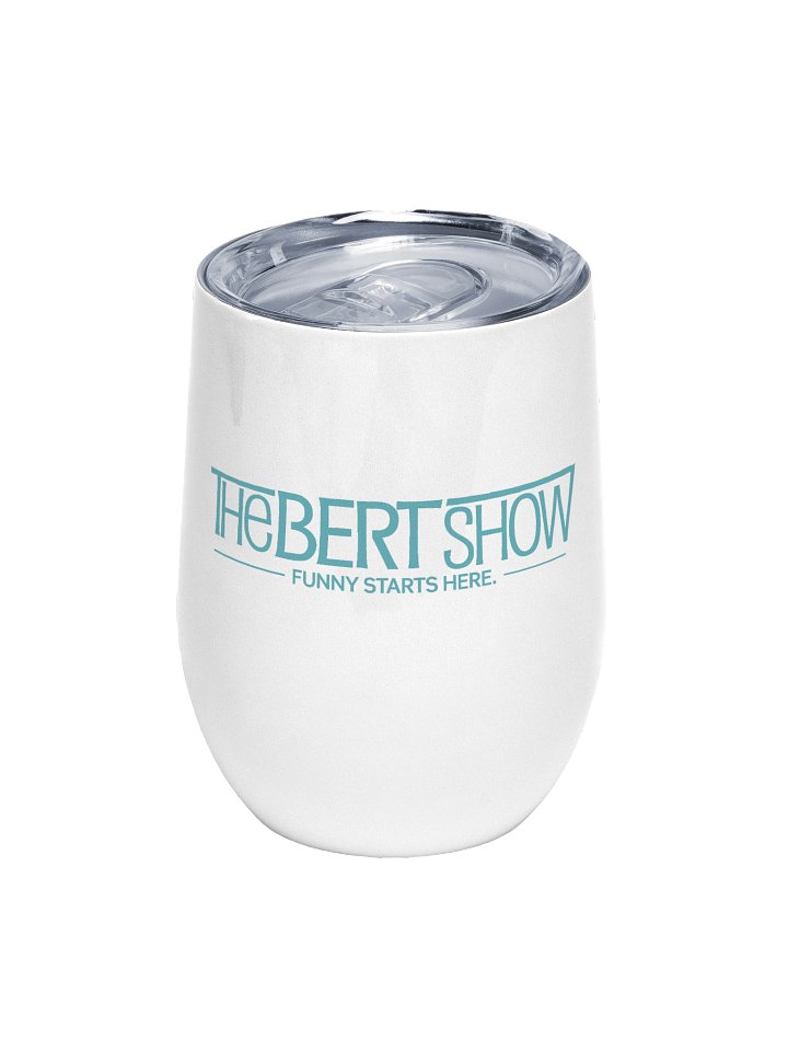 Bert Show Logo Wine Tumbler product image (1)