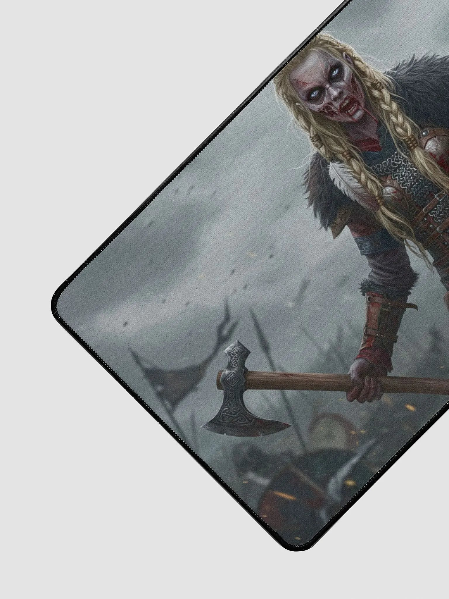 Zombie Viking 05 Desk Mat product image (3)