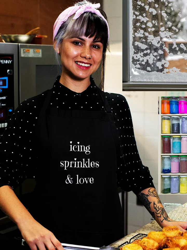 Icing Sprinkles & Love Organic Cotton Apron product image (1)