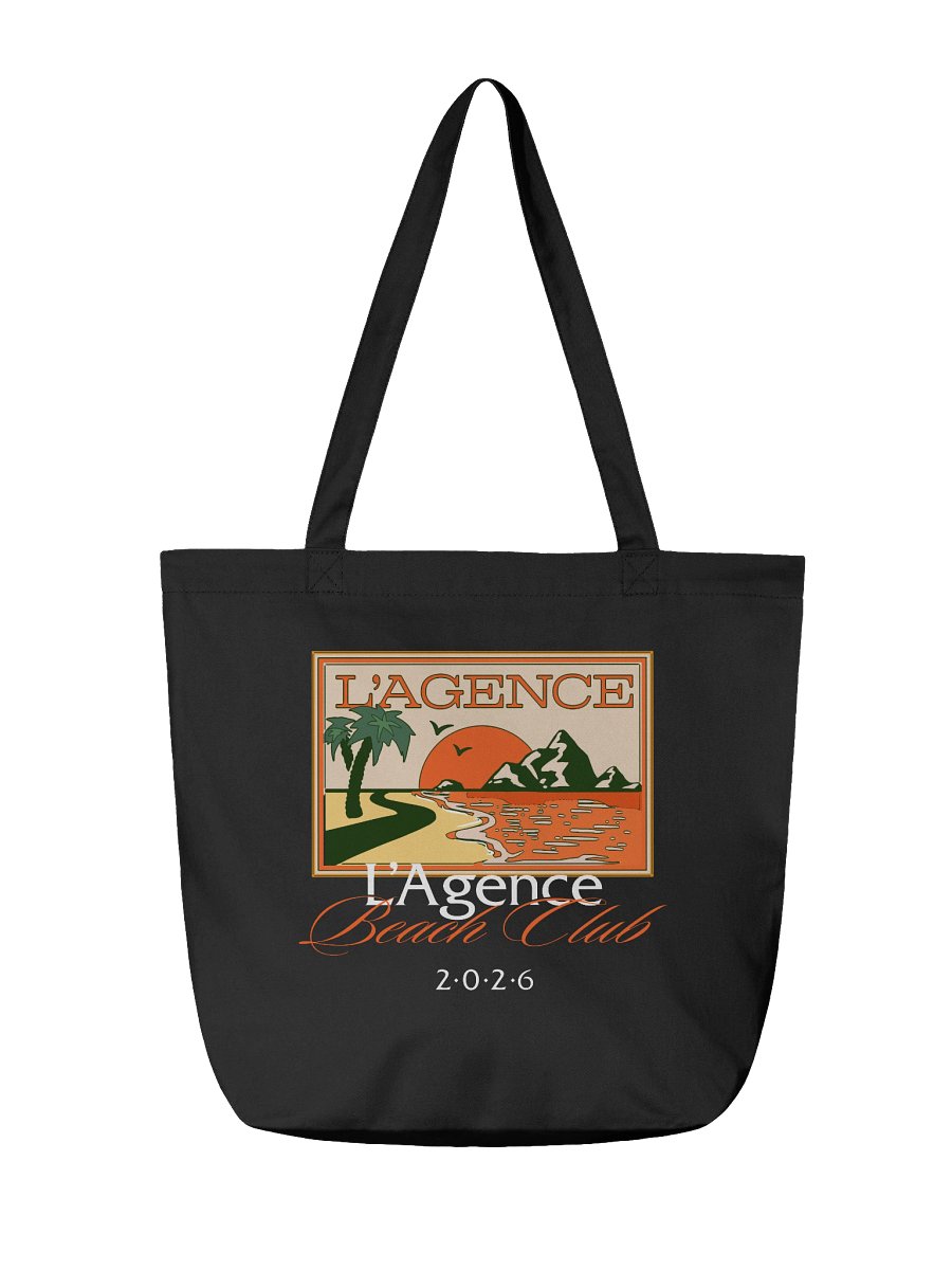 L'Agence Beach Club 2026 Tote Bag - Black product image (2)