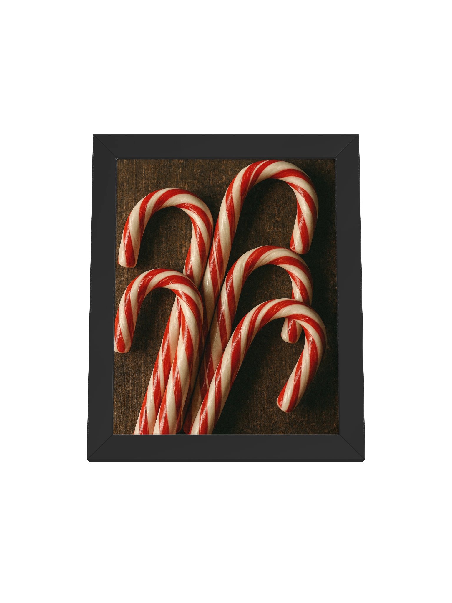 "Candy Cane" Framed Matte Poster product image (1)