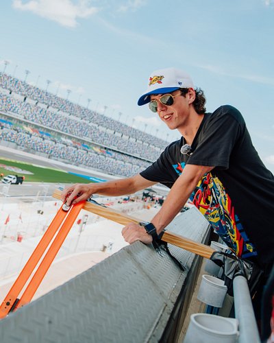 Over the weekend I got to build my biggest Hot Wheels track ever, reaching from the top of the Daytona 500 club, down to vict...