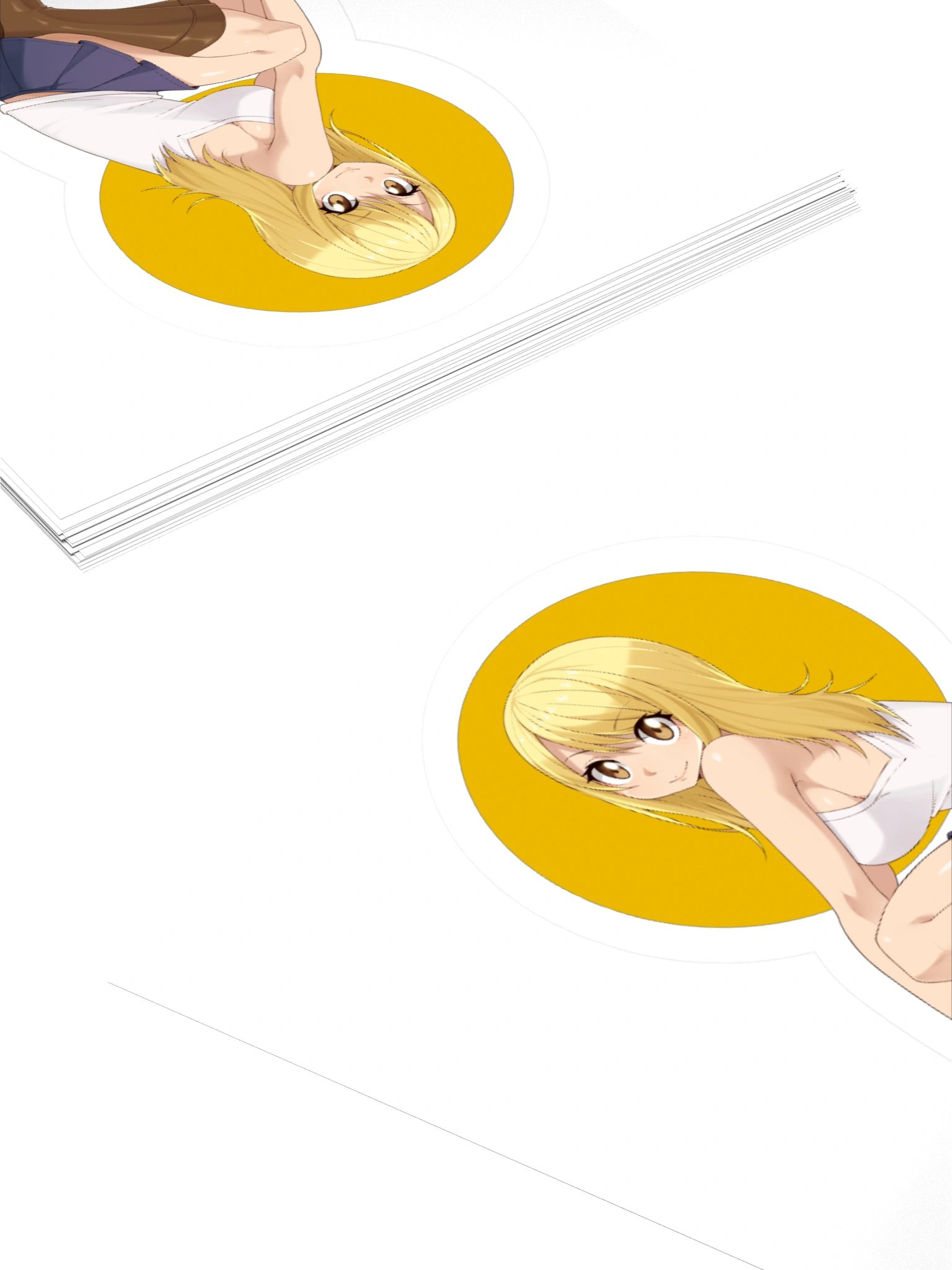 Lucy Heartfilia (Fairy Tail) Kiss Cut Stickers product image (11)