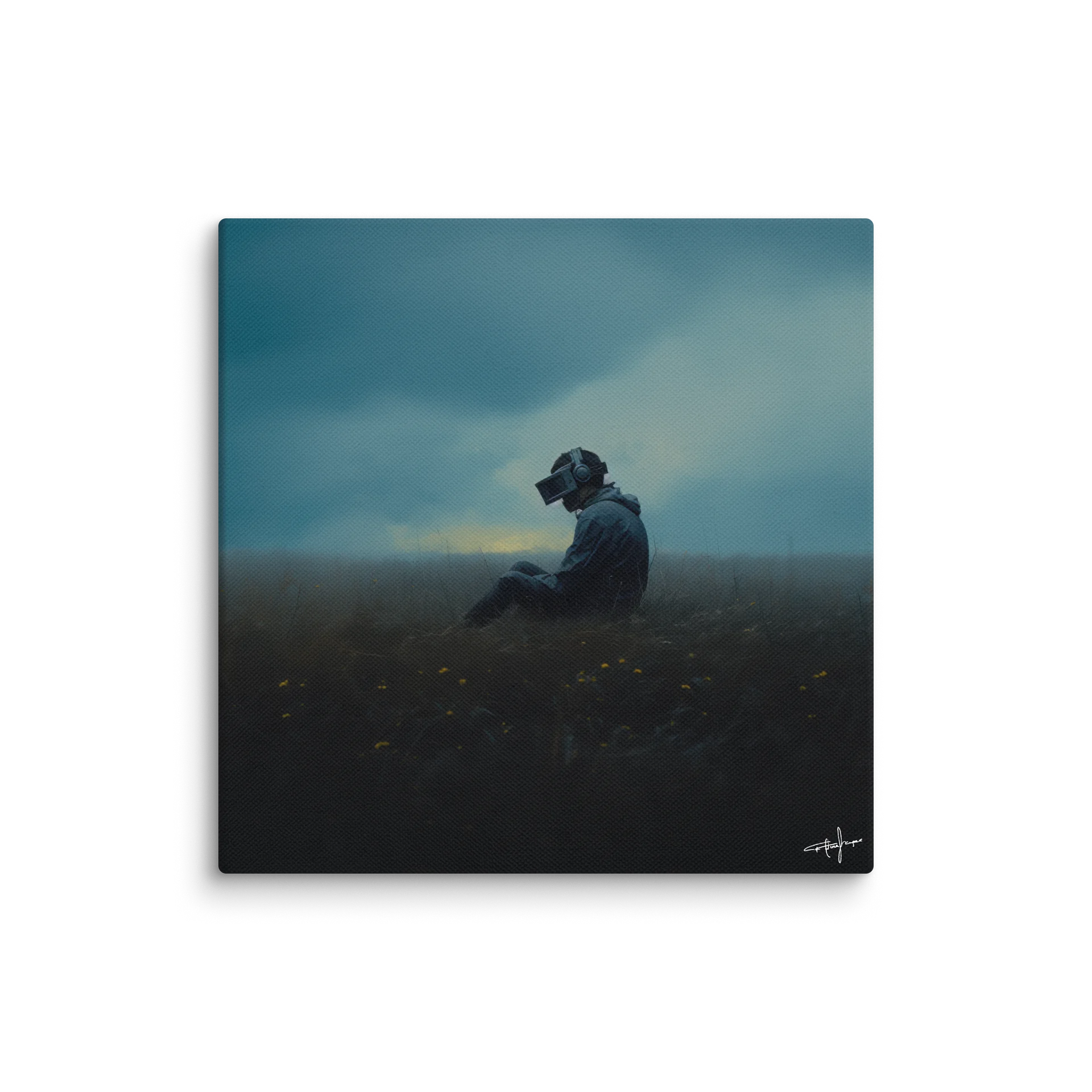 VR Guy (Original) - Wall Art (Canvas) product image (1)